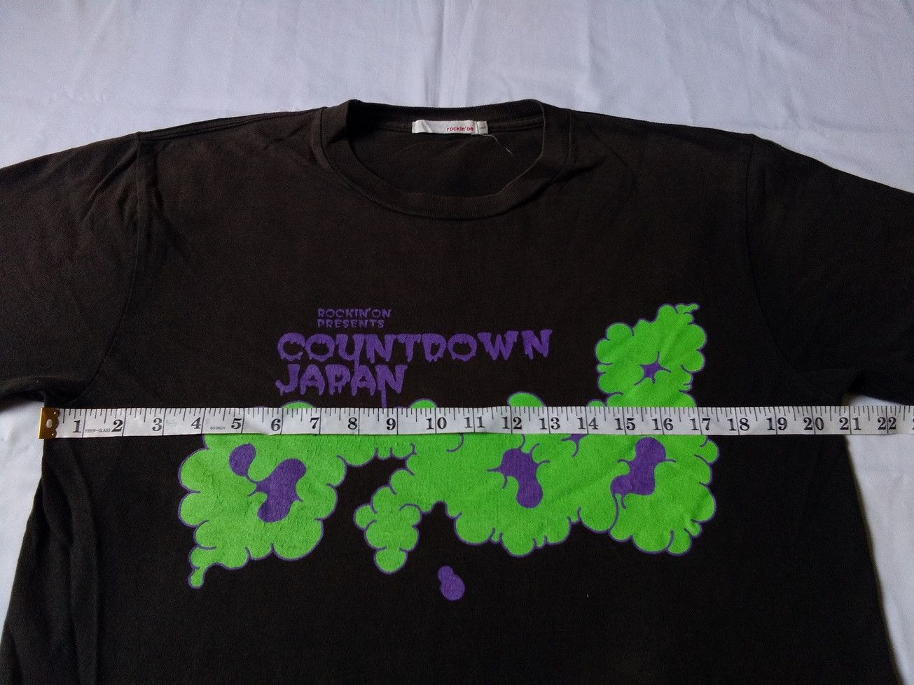 Band Tees Rockin'on Present Countdown Japan 07 08 List Band and Brand Size US L / EU 52-54 / 3 - 7 Thumbnail