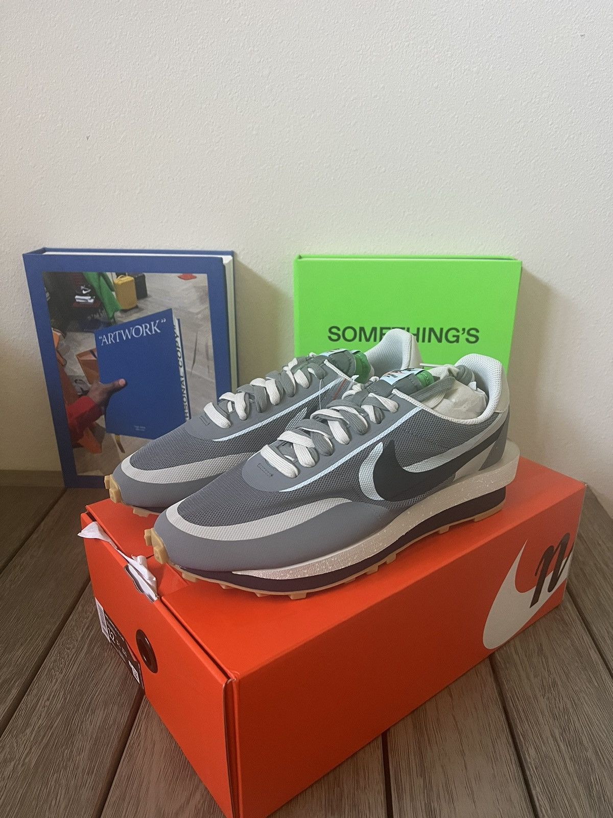 CLOT × Nike × Sacai Nike Sacai Clot Kiss of Death LDWaffle Size US 12 / EU 45 - 1 Thumbnail