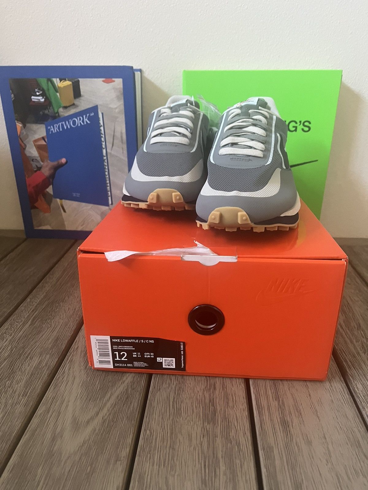 CLOT × Nike × Sacai Nike Sacai Clot Kiss of Death LDWaffle Size US 12 / EU 45 - 8 Thumbnail