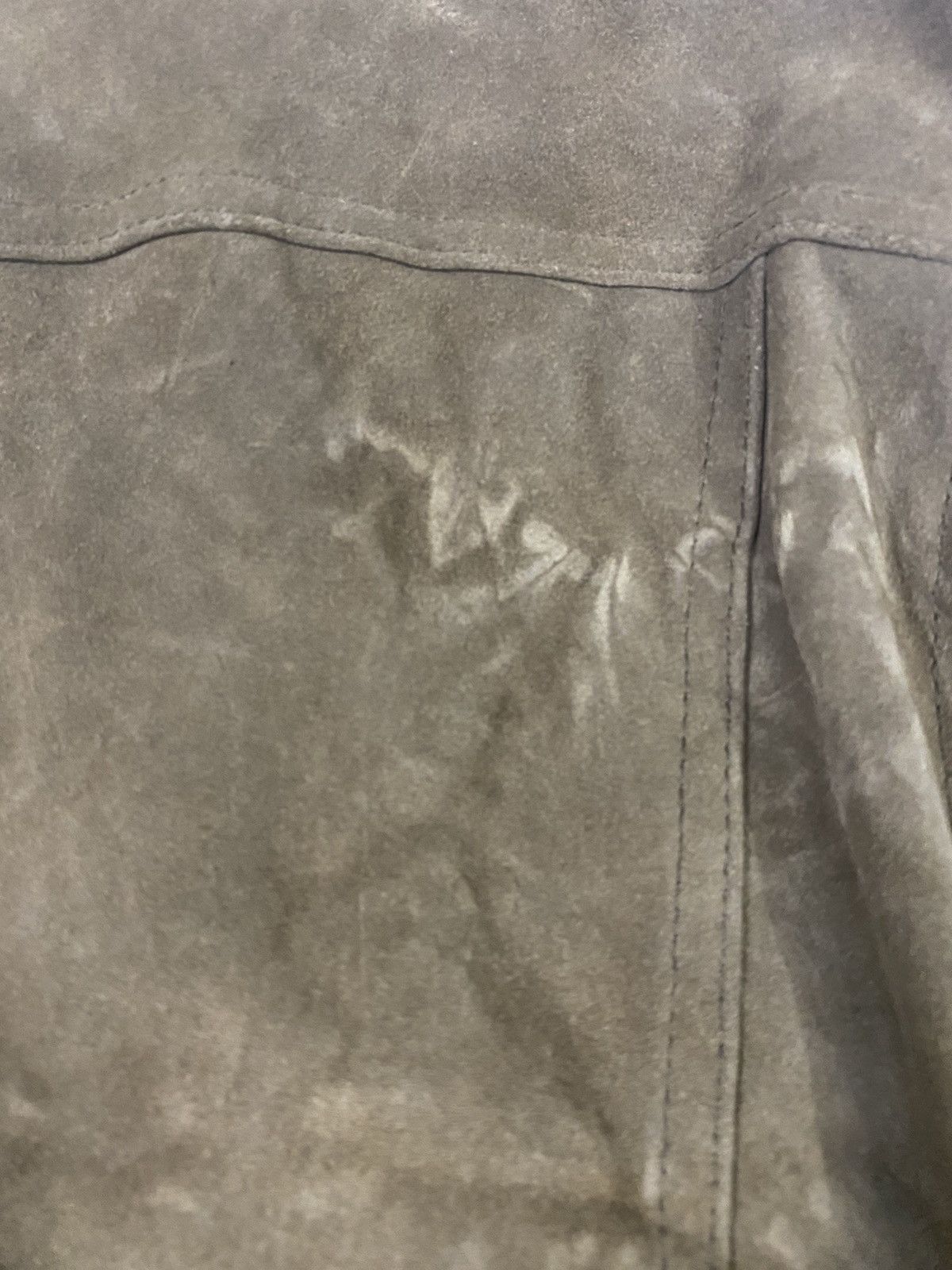 Gap Vintage G.A.P Trucker Leather Jacket Size US S / EU 44-46 / 1 - 7 Thumbnail