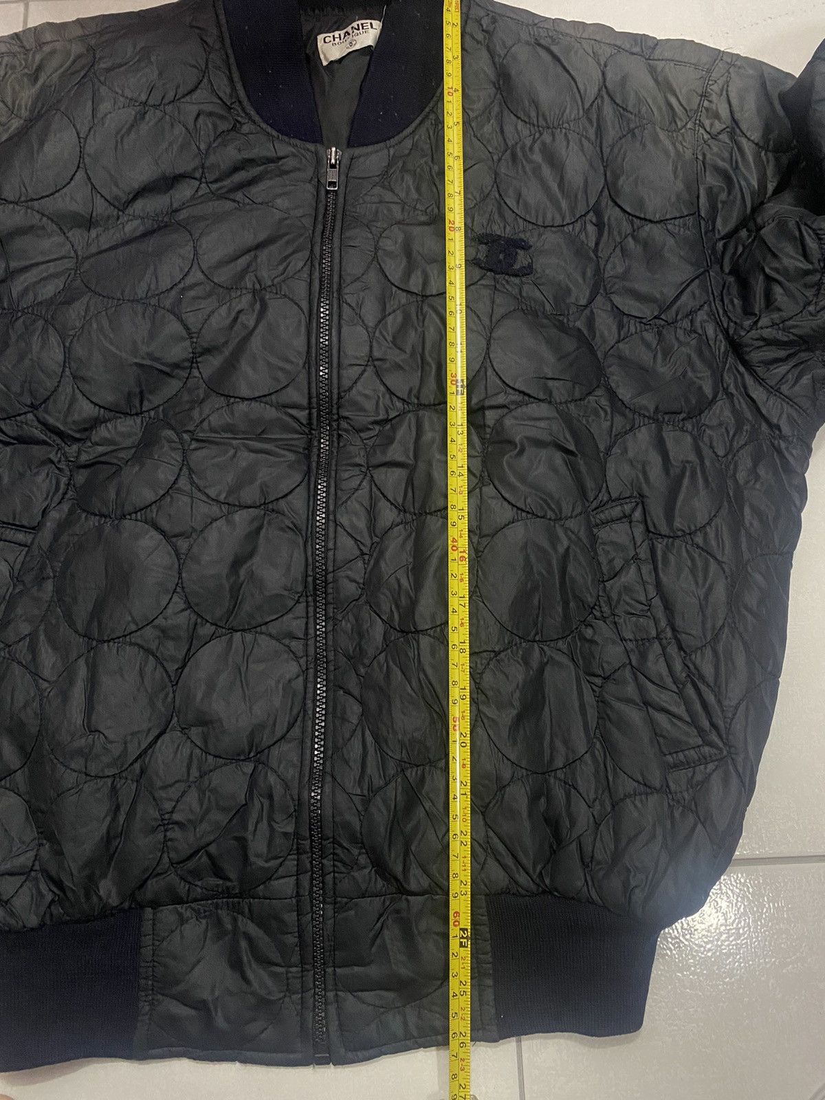 Vintage Not Channel Big Logo Bomber Style Jacket Size US M / EU 48-50 / 2 - 15 Thumbnail