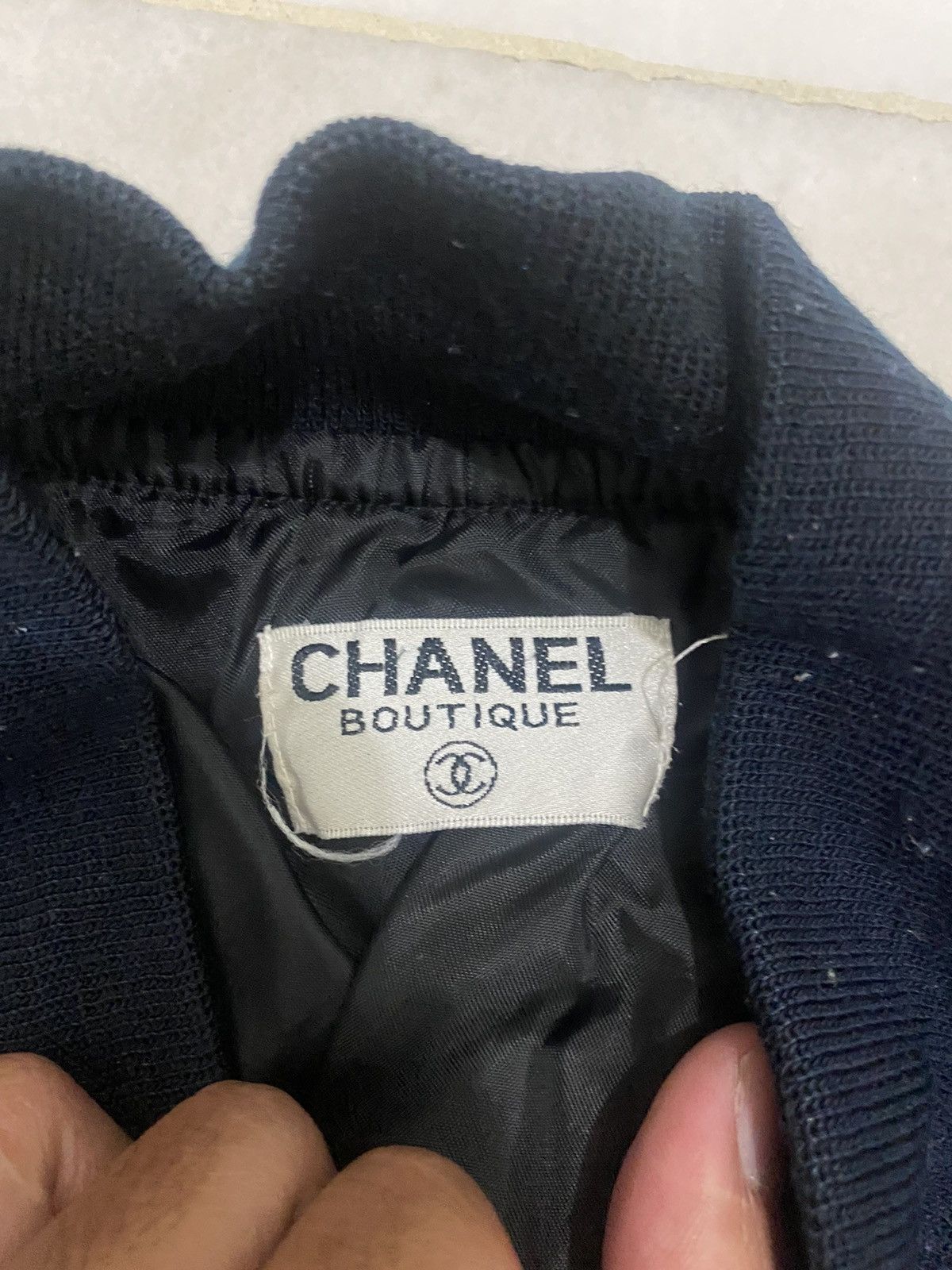 Vintage Not Channel Big Logo Bomber Style Jacket Size US M / EU 48-50 / 2 - 7 Thumbnail