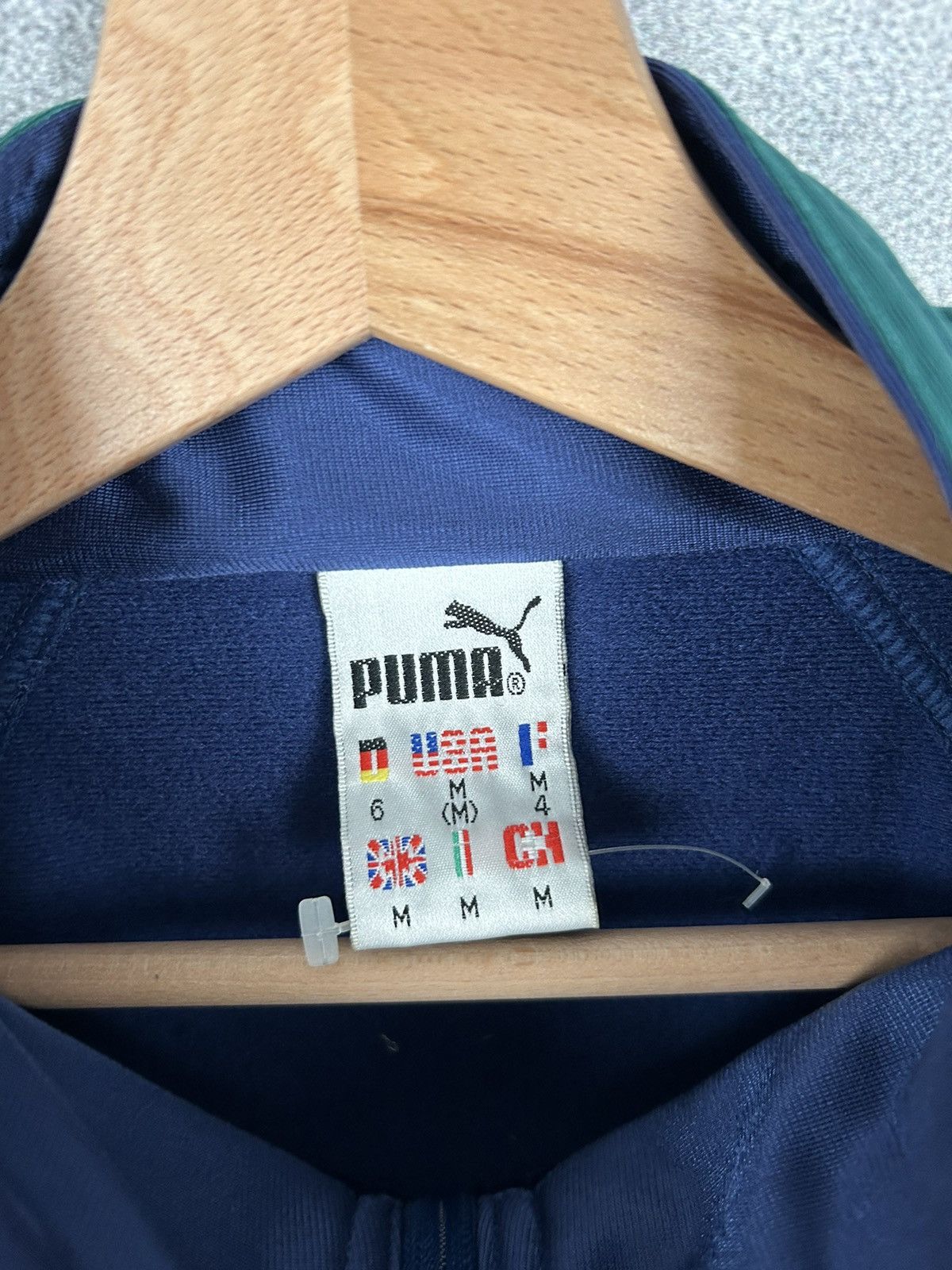 Puma Vintage Puma Sweatshirt 90s Nylon Tracksuit Size US M / EU 48-50 / 2 - 5 Thumbnail