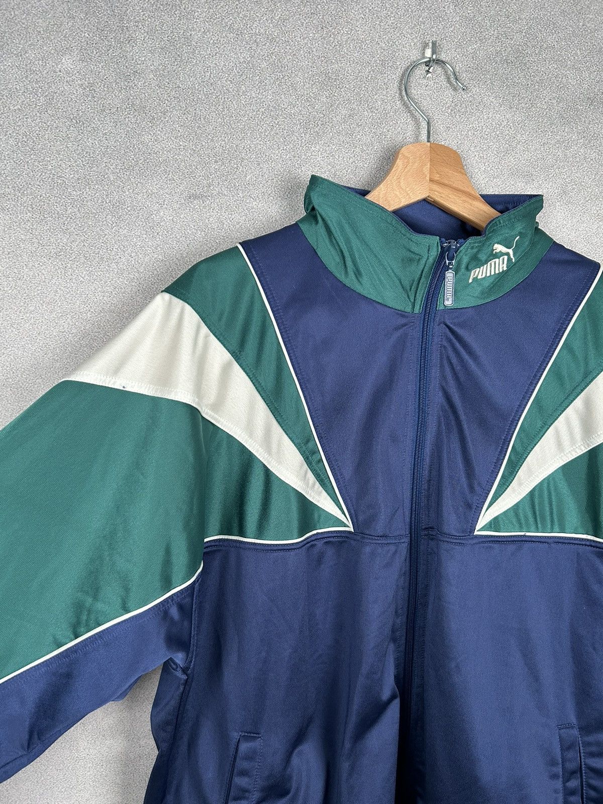 Puma Vintage Puma Sweatshirt 90s Nylon Tracksuit Size US M / EU 48-50 / 2 - 4 Thumbnail