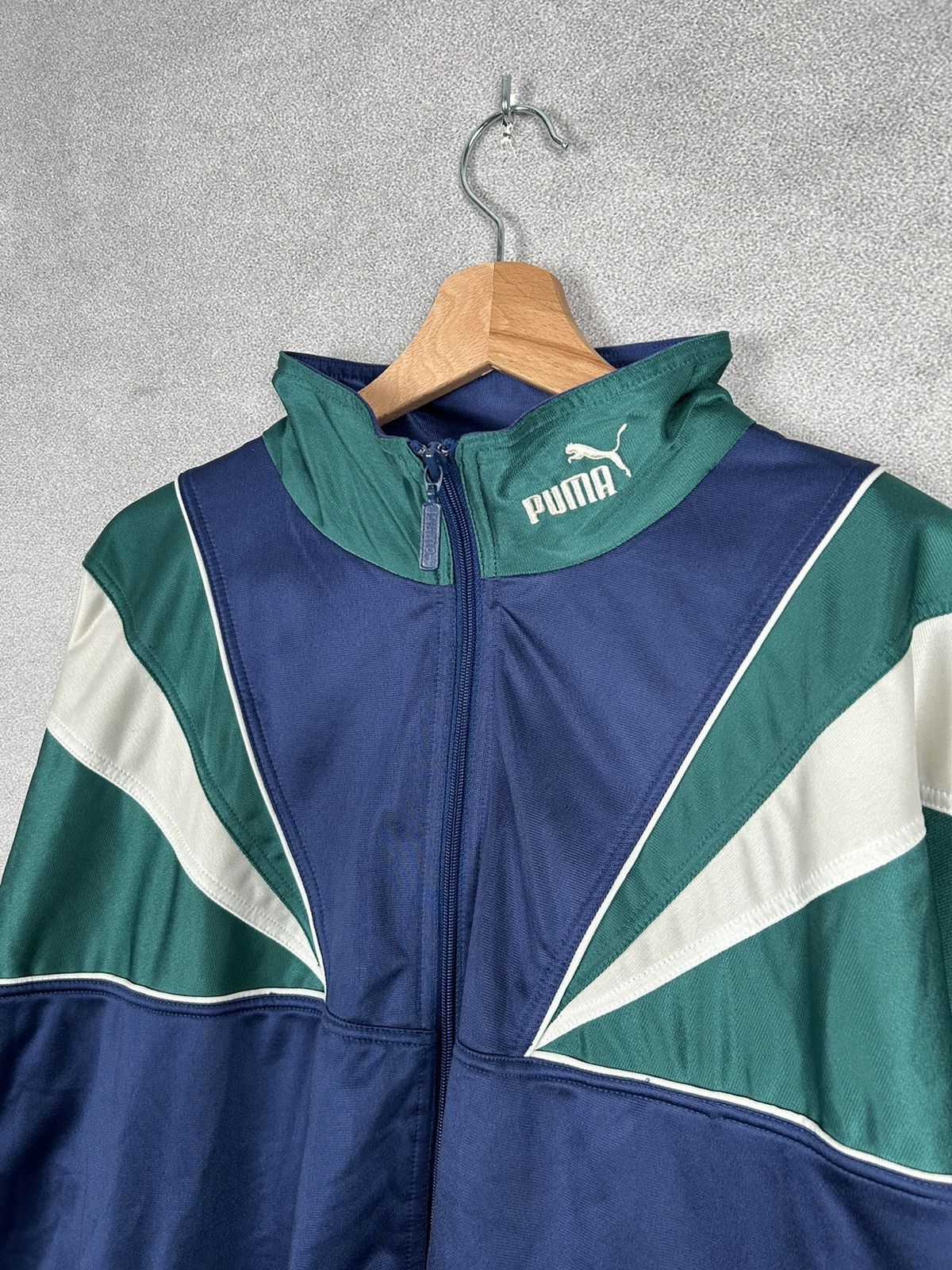 Puma Vintage Puma Sweatshirt 90s Nylon Tracksuit Size US M / EU 48-50 / 2 - 3 Thumbnail
