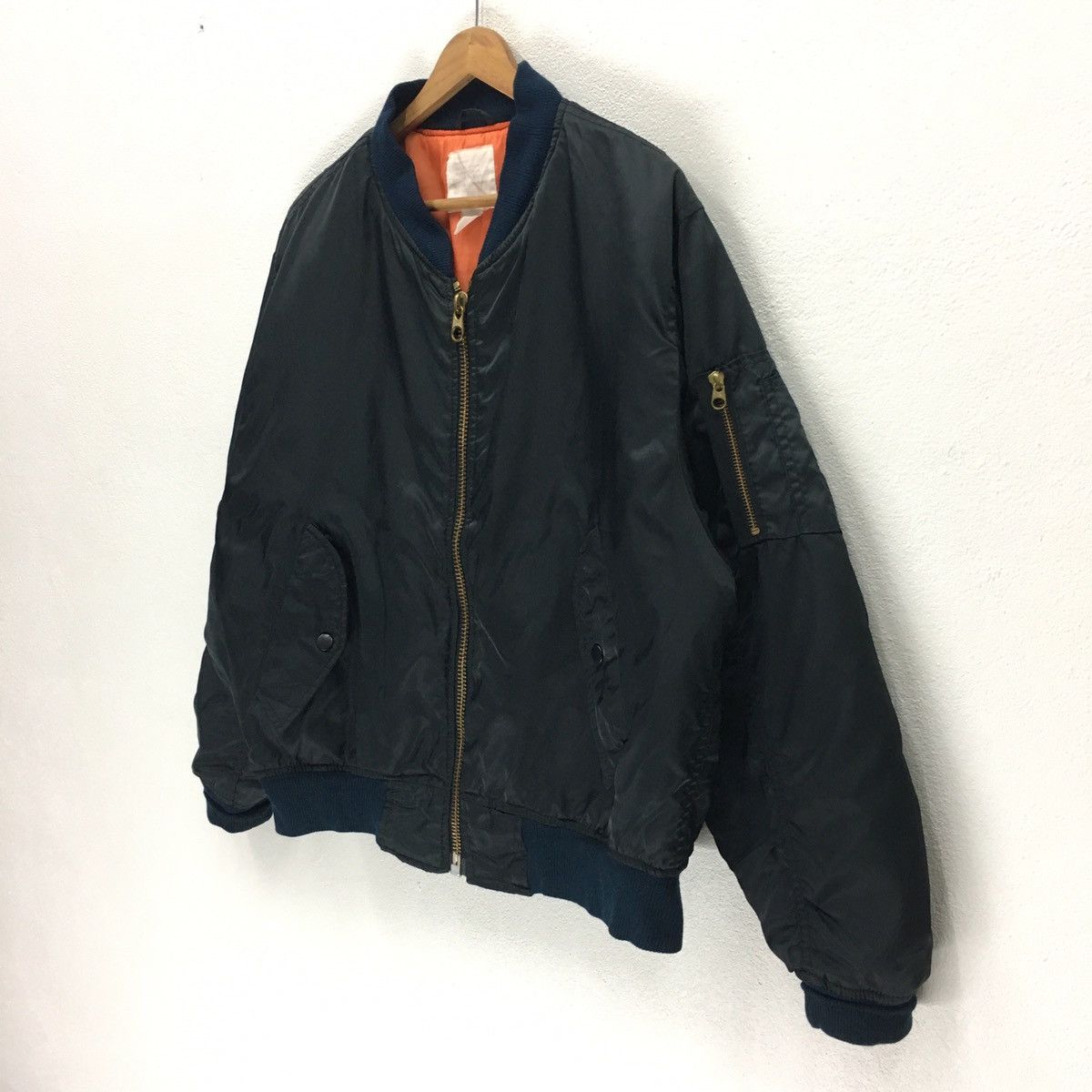 Other Vintage Military Bomber Flight Jacket Nice Design Size US M / EU 48-50 / 2 - 7 Thumbnail
