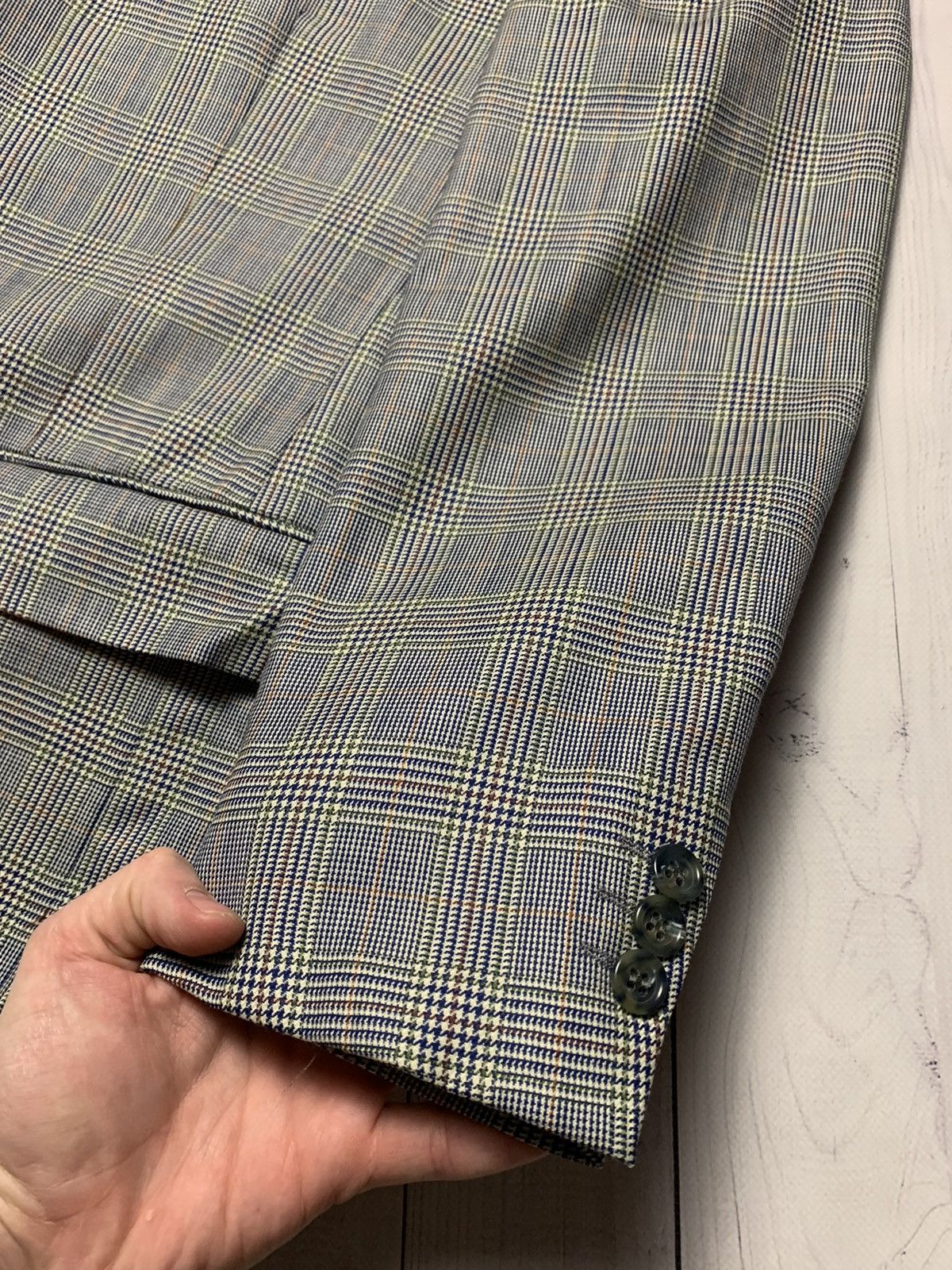 Burberry × Vintage Vintage Burberry’s plaid blazer size 56 XL rare Size 50S - 3 Thumbnail