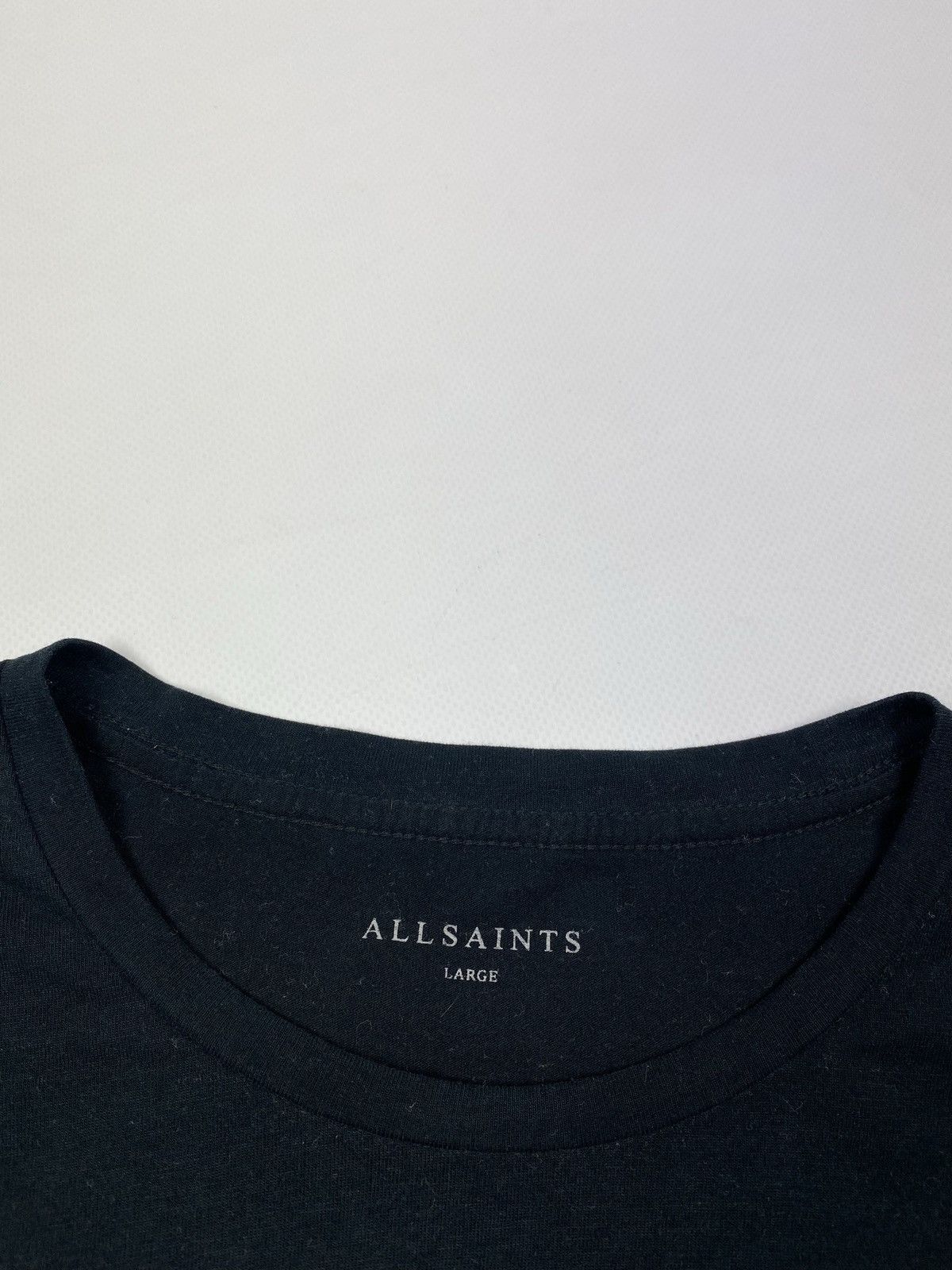 Allsaints × Japanese Brand Allsaints Brace LS Crew neck t shirt size L black Size US L / EU 52-54 / 3 - 4 Thumbnail