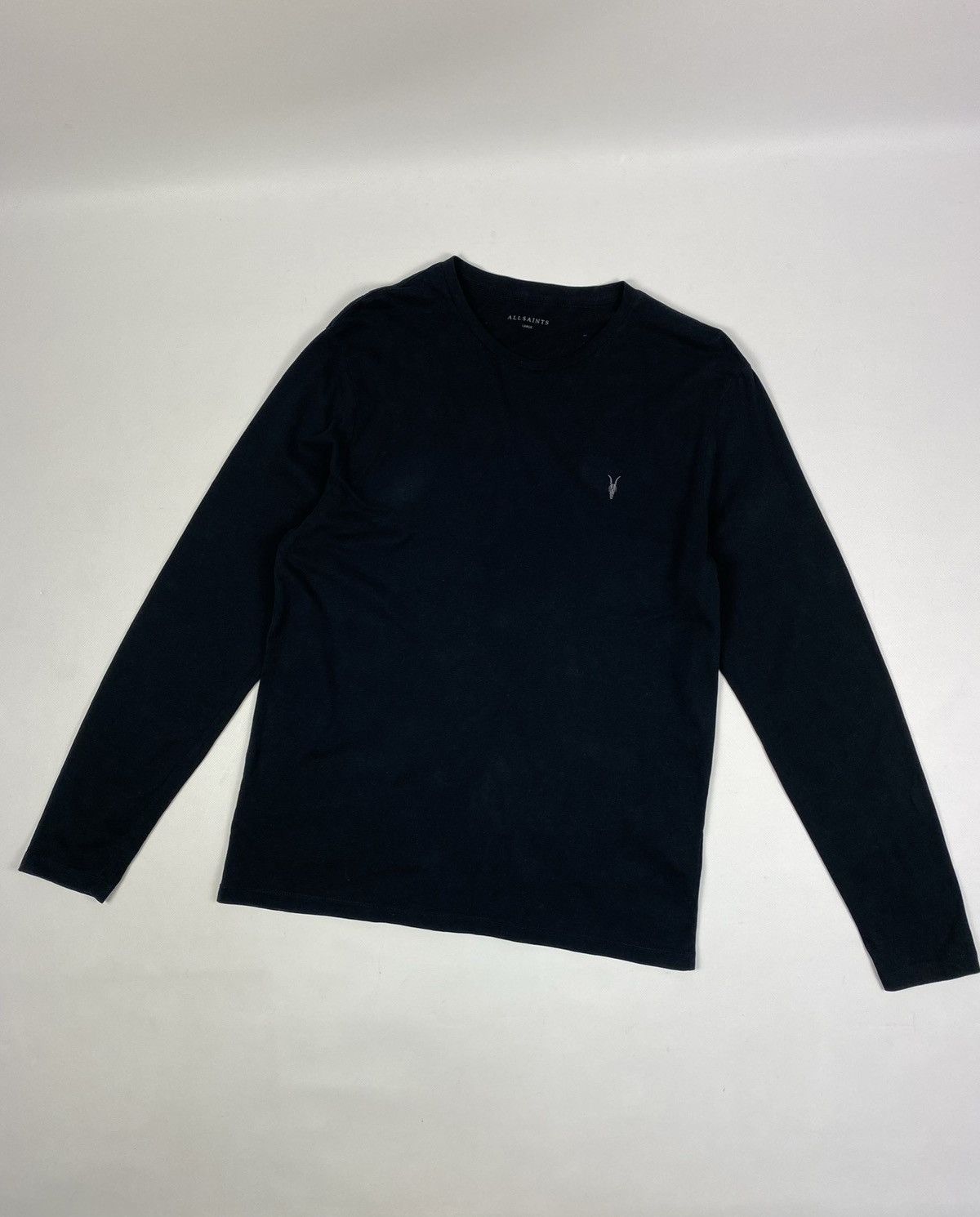 Allsaints × Japanese Brand Allsaints Brace LS Crew neck t shirt size L black Size US L / EU 52-54 / 3 - 1 Thumbnail