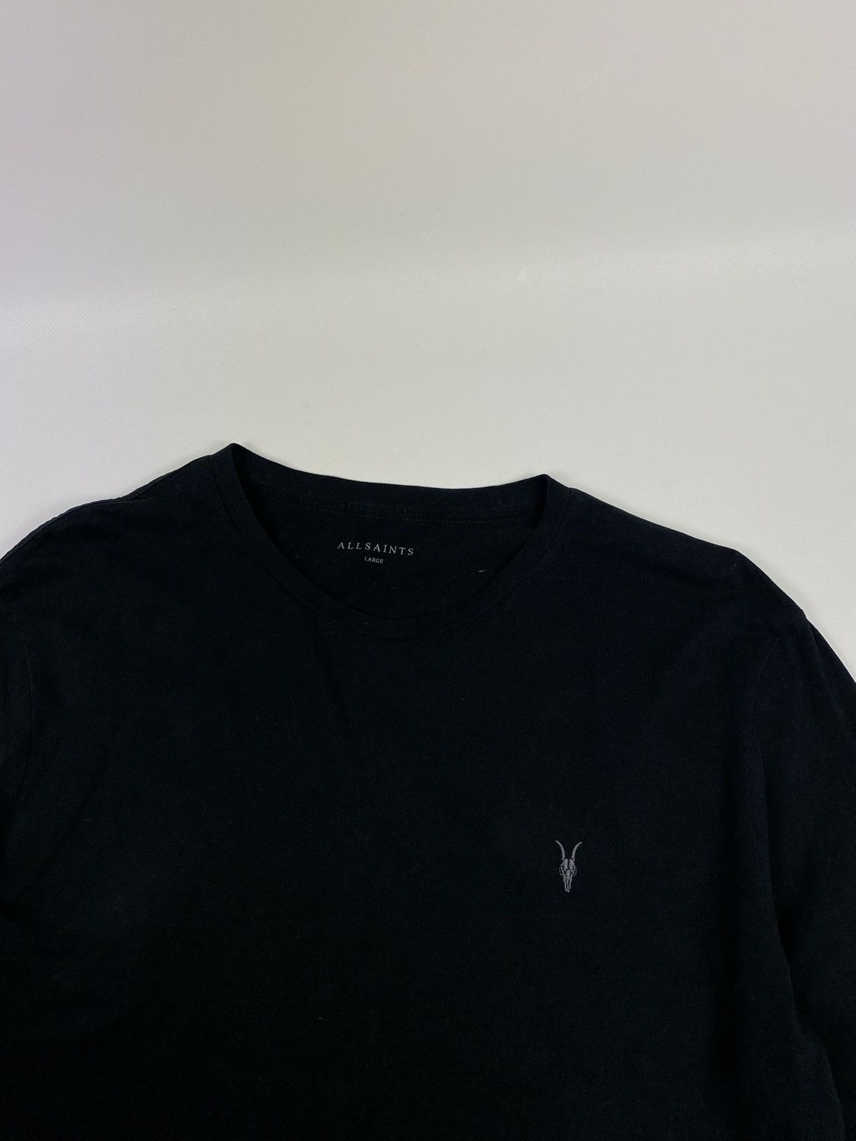 Allsaints × Japanese Brand Allsaints Brace LS Crew neck t shirt size L black Size US L / EU 52-54 / 3 - 2 Thumbnail