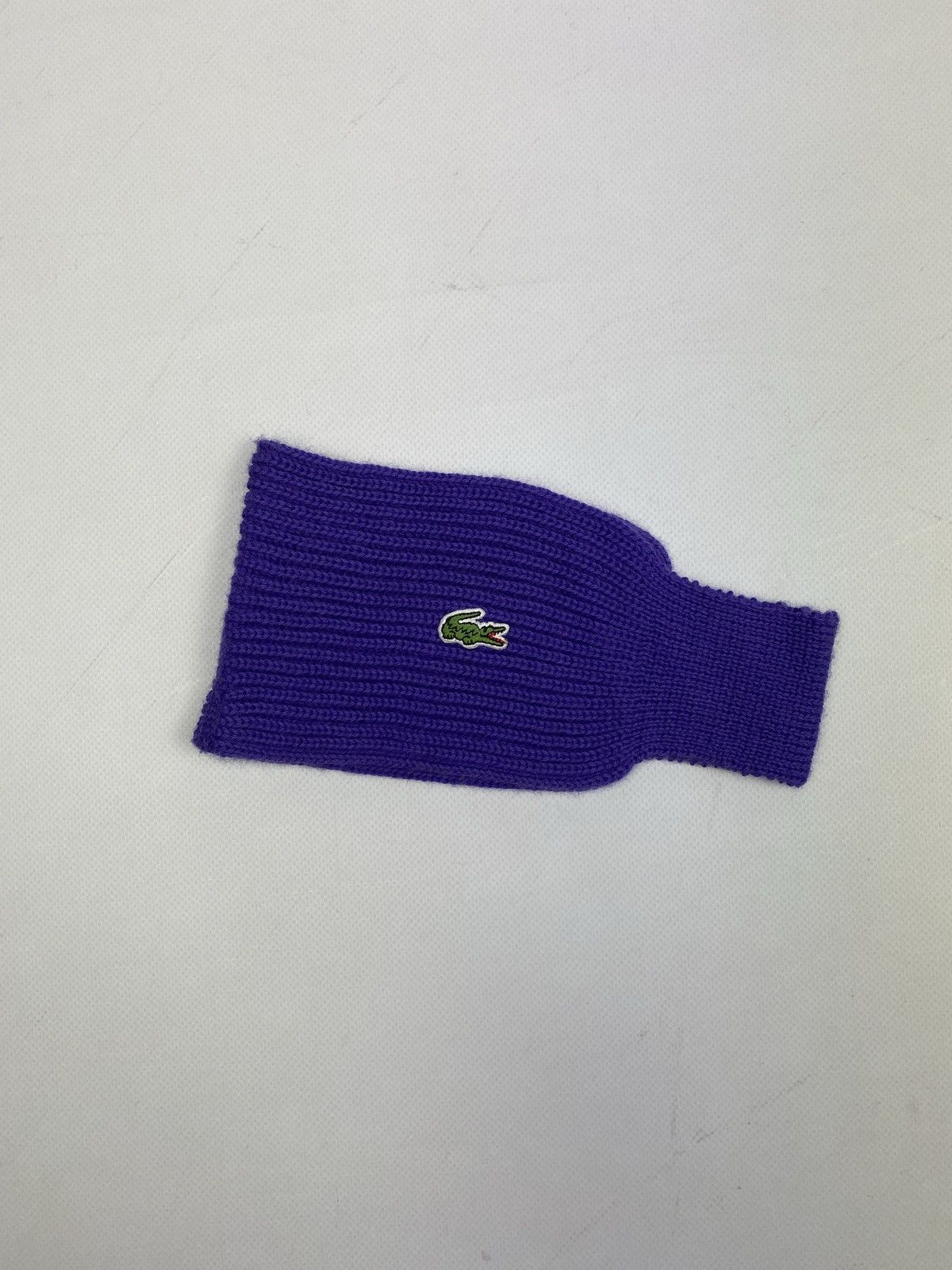 Lacoste × Vintage Chemise Lacoste vintage unisex headband hat wool acrylic Size ONE SIZE - 1 Thumbnail
