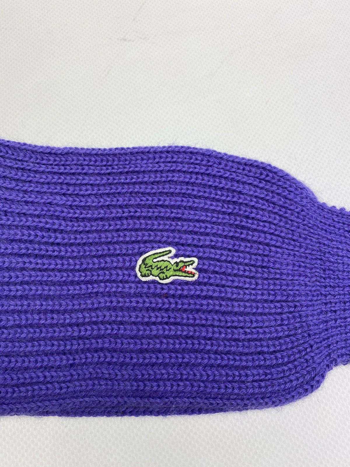 Lacoste × Vintage Chemise Lacoste vintage unisex headband hat wool acrylic Size ONE SIZE - 2 Thumbnail