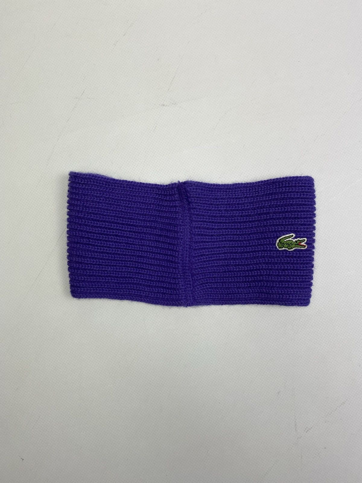 Lacoste × Vintage Chemise Lacoste vintage unisex headband hat wool acrylic Size ONE SIZE - 3 Thumbnail