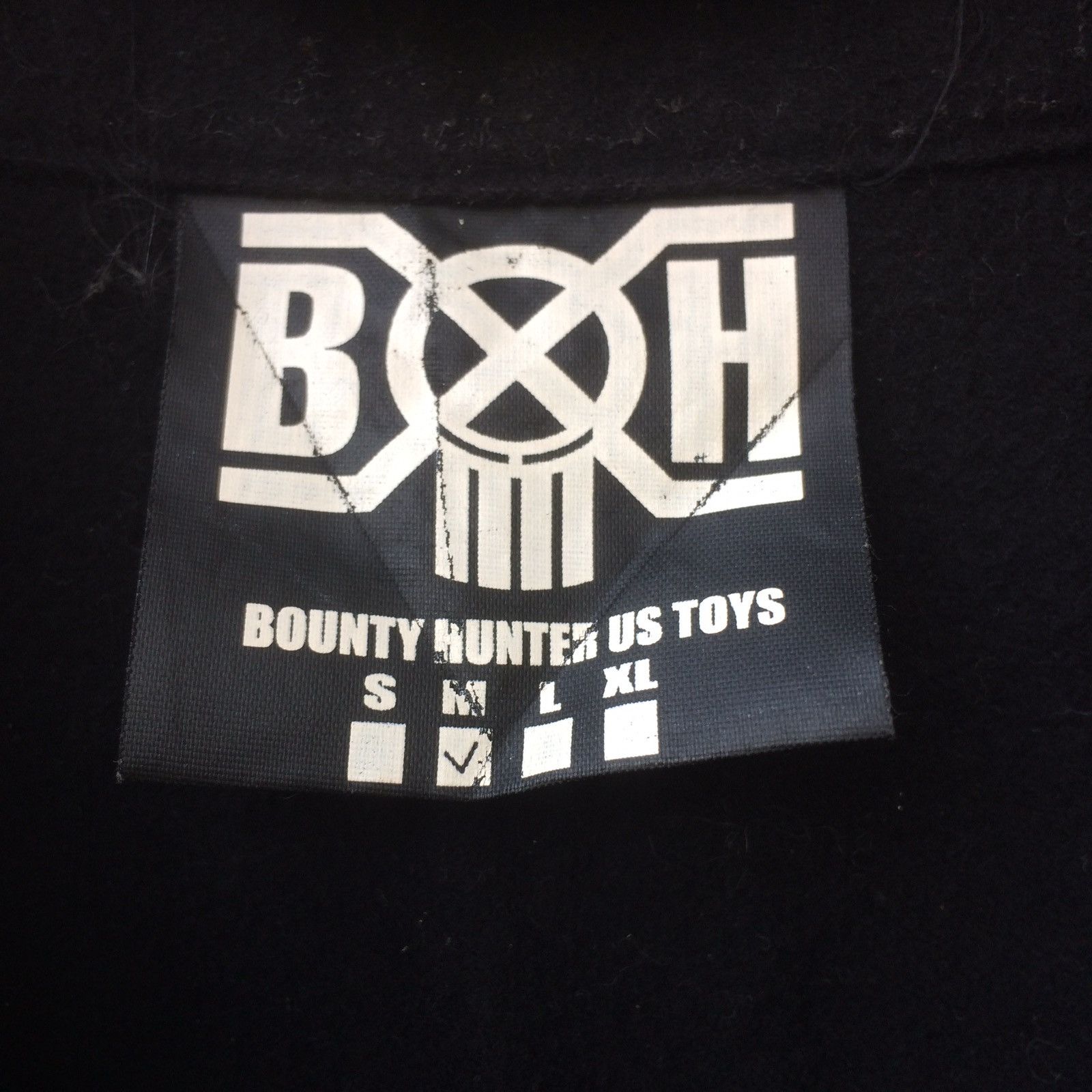 Bounty Hunter Dark Spellout Big Logo Button downs LS Shirt Size US M / EU 48-50 / 2 - 8 Thumbnail