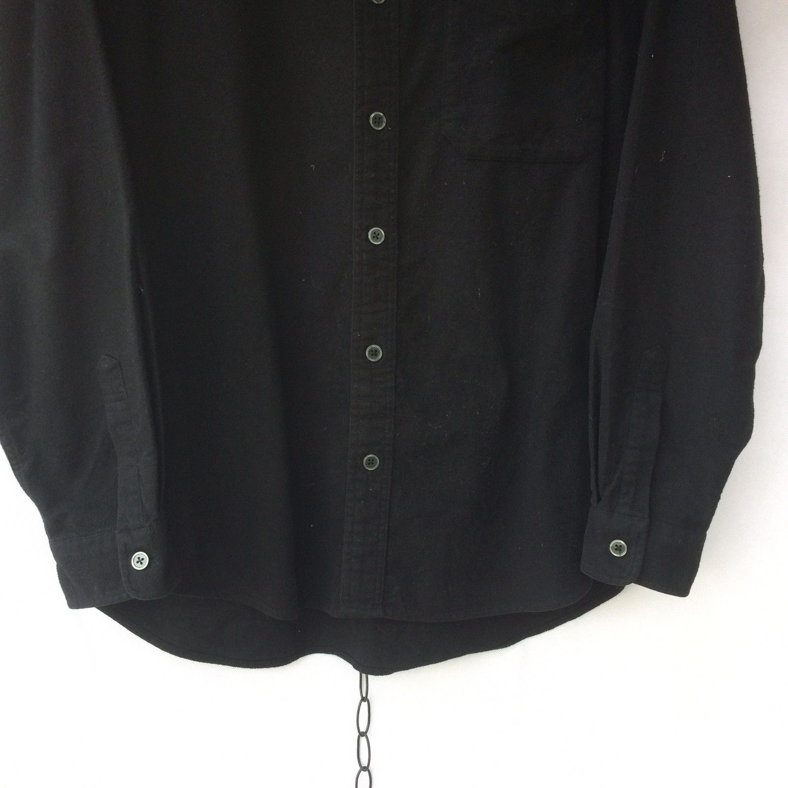 Bounty Hunter Dark Spellout Big Logo Button downs LS Shirt Size US M / EU 48-50 / 2 - 4 Thumbnail