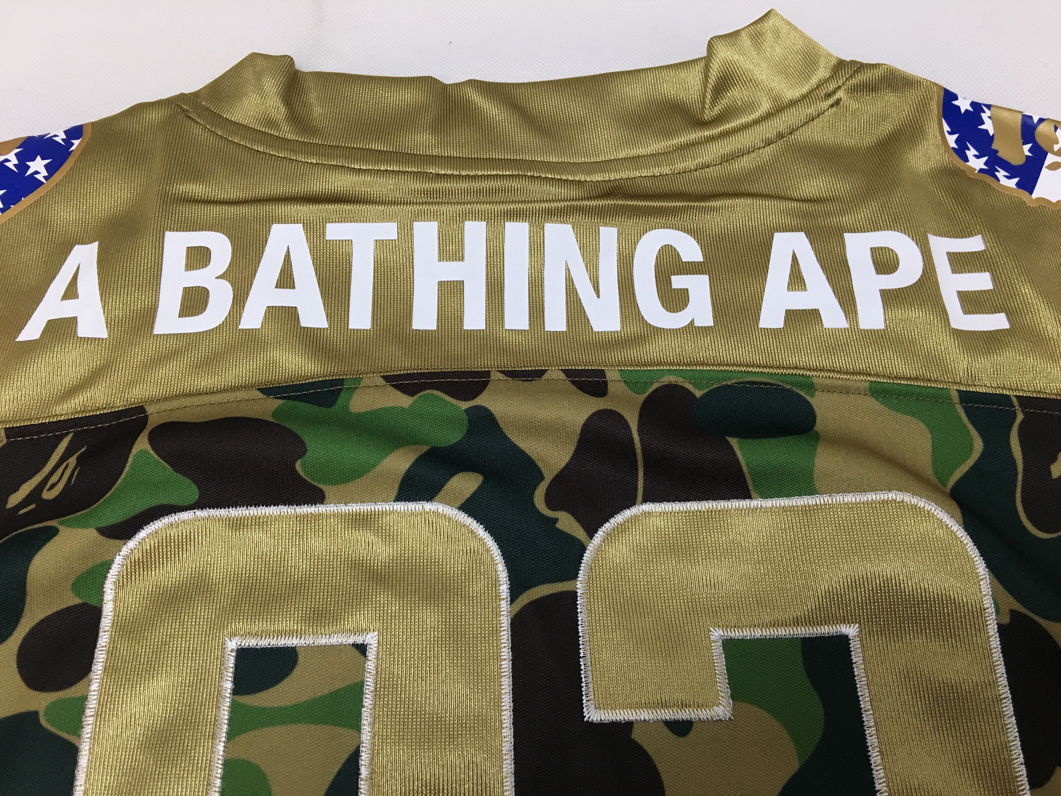 Adidas × Bape Bape x Adidas SB Football Jersey Green Size Large SS19 Size US L / EU 52-54 / 3 - 8 Thumbnail