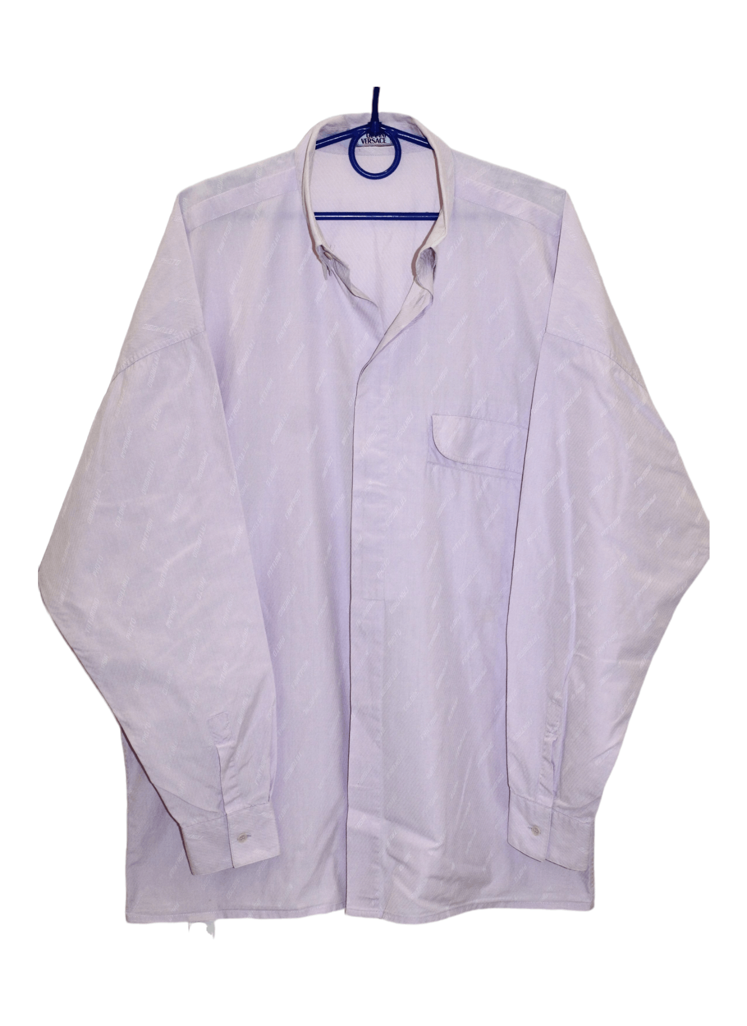 Versace Earlier Gianni Versace Warm Iron Monogram Loose Fit Shirt Size US M / EU 48-50 / 2 - 2 Thumbnail