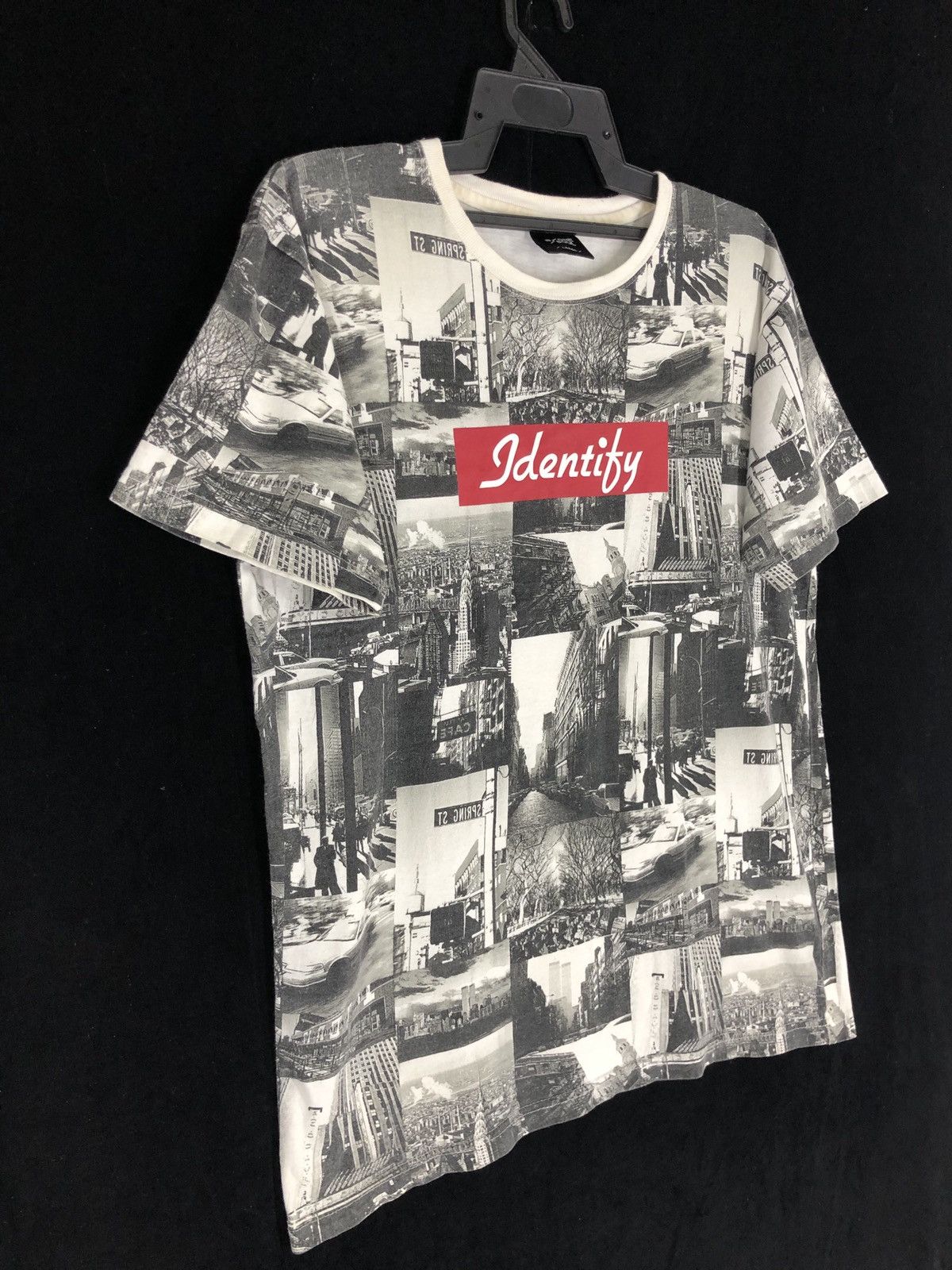 Designer × Japanese Brand B ONE SOUL Identify Full print T-Shirt cw21 Size US L / EU 52-54 / 3 - 4 Thumbnail