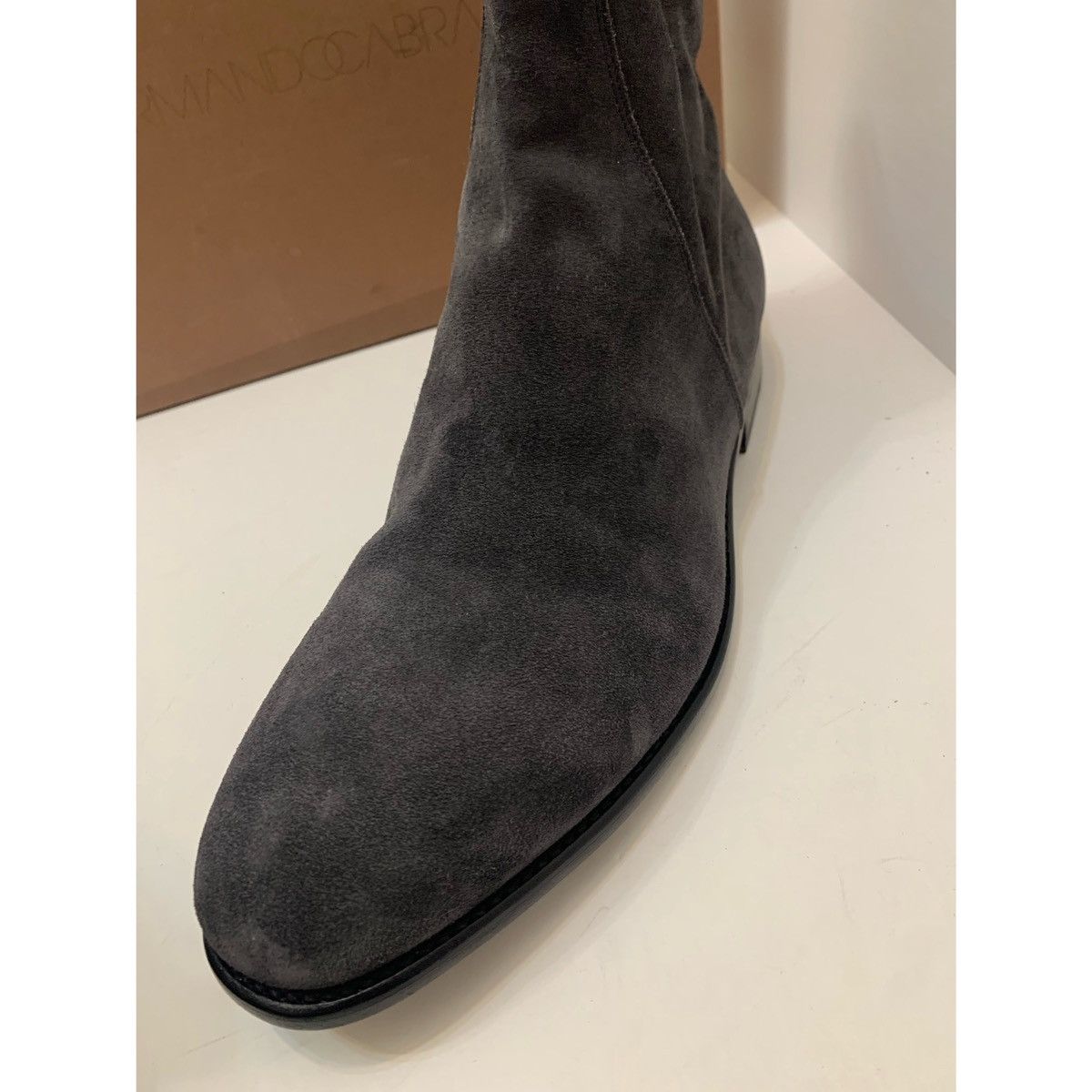 Armando Cabral ARMANDO CABRAL SUEDE ZIPPED BOOTS Size US 10 / EU 43 - 3 Thumbnail