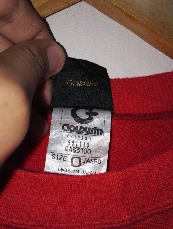 Japanese Brand Vintage🔥 Sweatshirt GOLDWIN Big Logo Crewneck Size US M / EU 48-50 / 2 - 5 Thumbnail