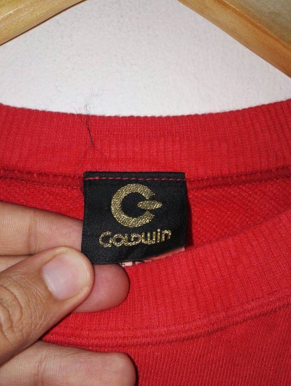 Japanese Brand Vintage🔥 Sweatshirt GOLDWIN Big Logo Crewneck Size US M / EU 48-50 / 2 - 4 Thumbnail