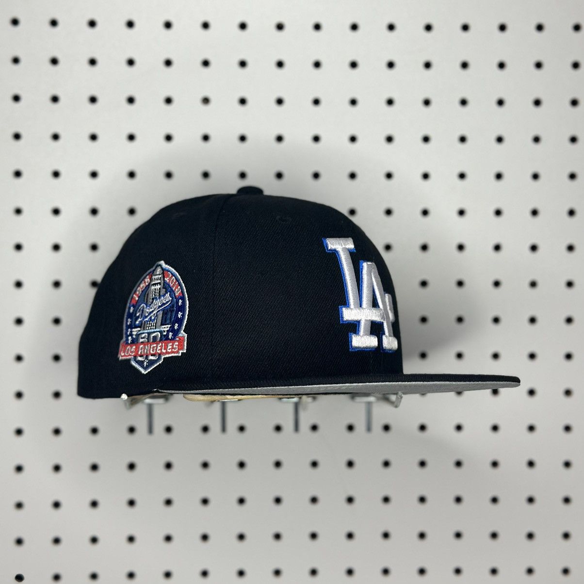 Casquette New Era Los Angeles Dodgers - Taille Ajustable, Bleue, MLB