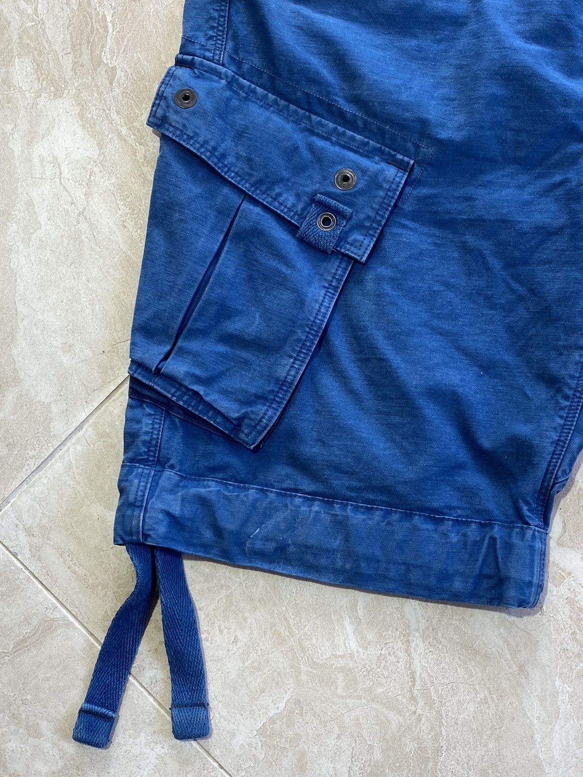 G-Star Vintage 00s G-Star Raw Y2k Streetwear Cargo Shorts Size US 31 - 5 Thumbnail