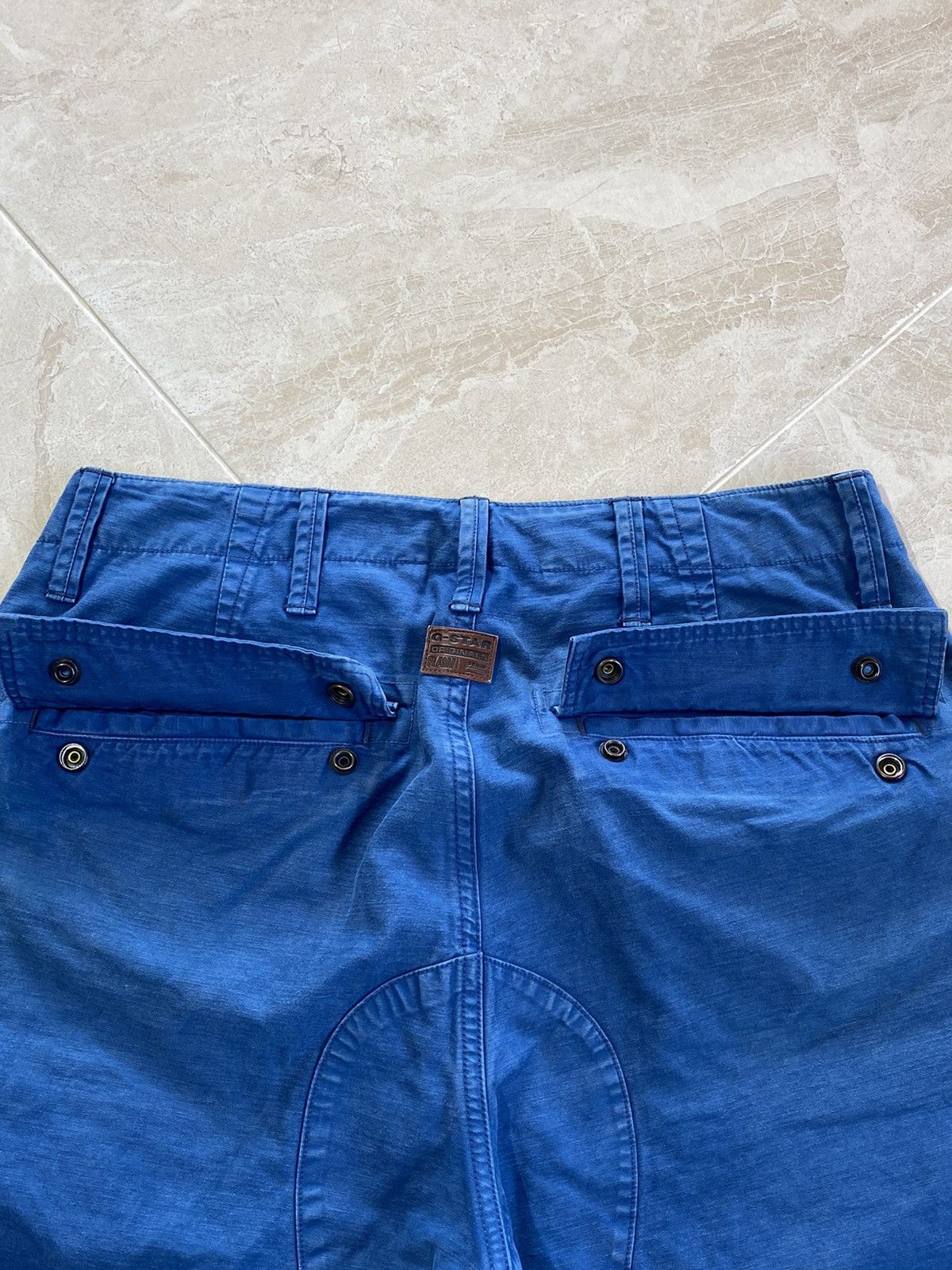 G-Star Vintage 00s G-Star Raw Y2k Streetwear Cargo Shorts Size US 31 - 14 Thumbnail