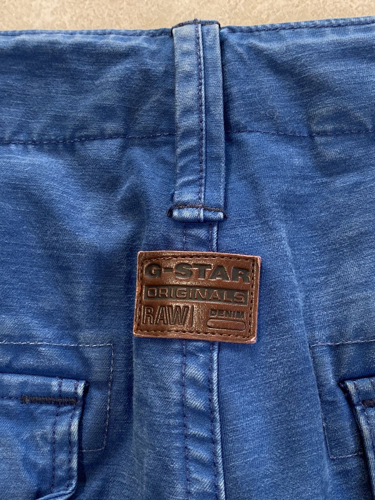 G-Star Vintage 00s G-Star Raw Y2k Streetwear Cargo Shorts Size US 31 - 13 Thumbnail