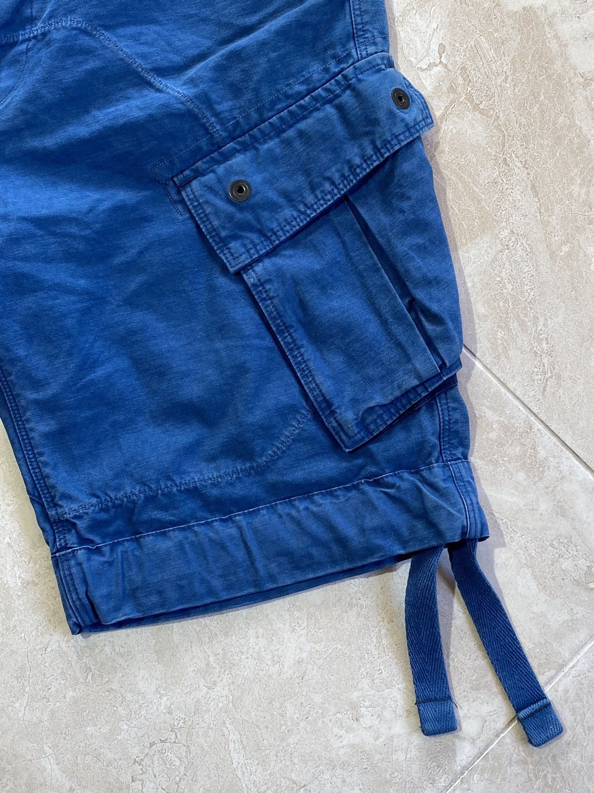 G-Star Vintage 00s G-Star Raw Y2k Streetwear Cargo Shorts Size US 31 - 4 Thumbnail