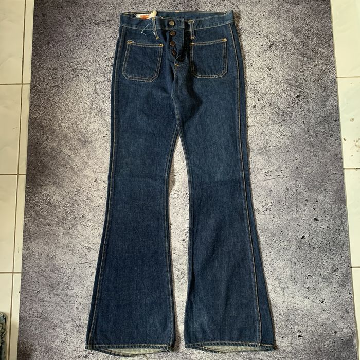 If Six Was Nine Vintage Big John Flare Denim Jeans Pants | Grailed