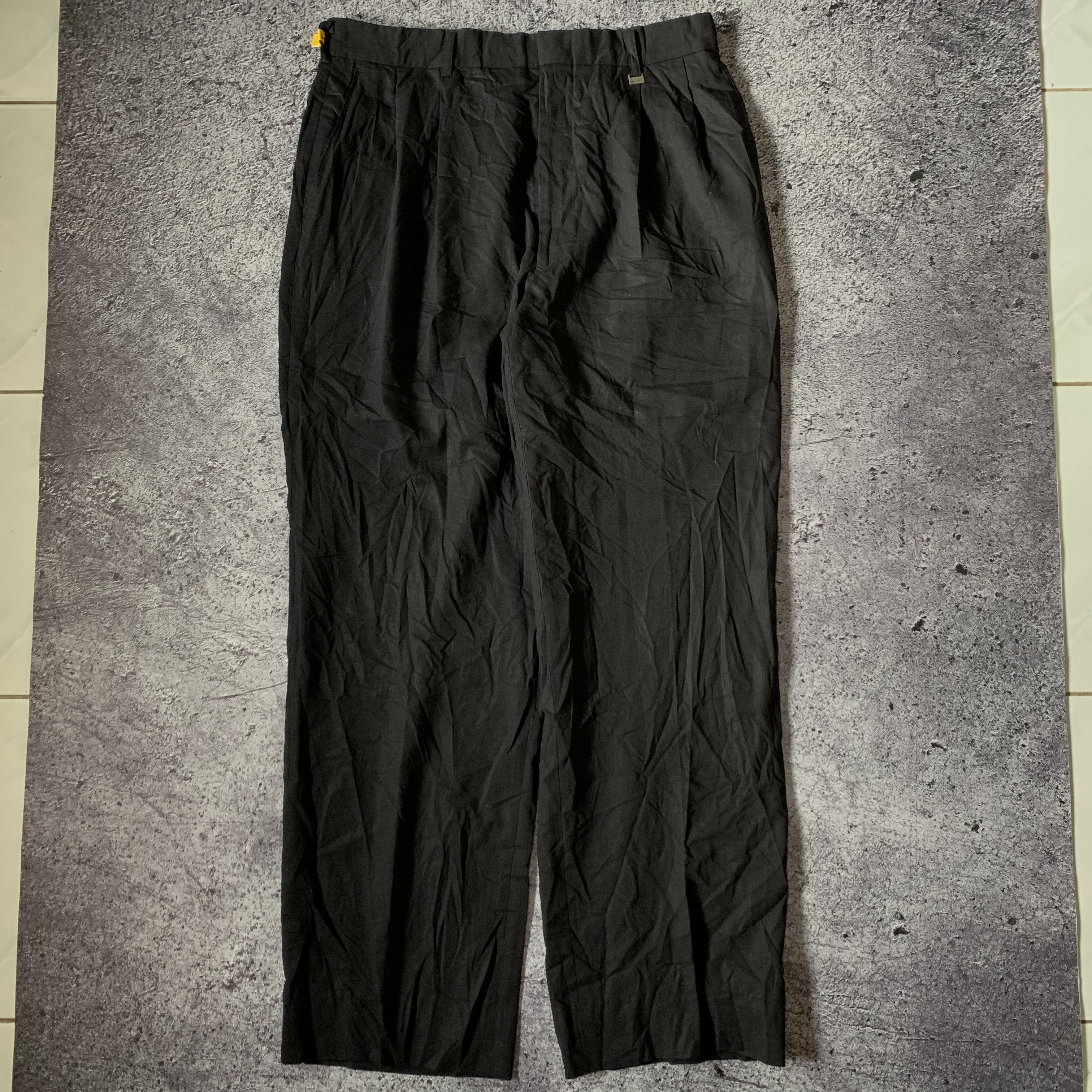 Balmain 90s Balmain Paris Double Pleated Trousers Pants Size US 30 / EU 46 - 1 Thumbnail