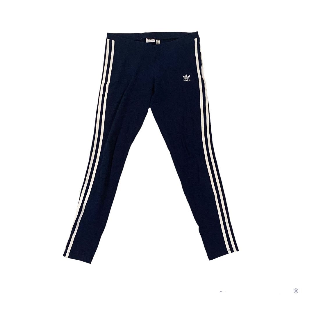 Adidas Adidas 3-Stripes Leggings Size 36" / US 14 / IT 50 - 3 Thumbnail
