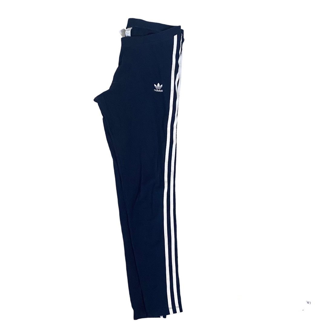 Adidas Adidas 3-Stripes Leggings Size 36" / US 14 / IT 50 - 2 Thumbnail