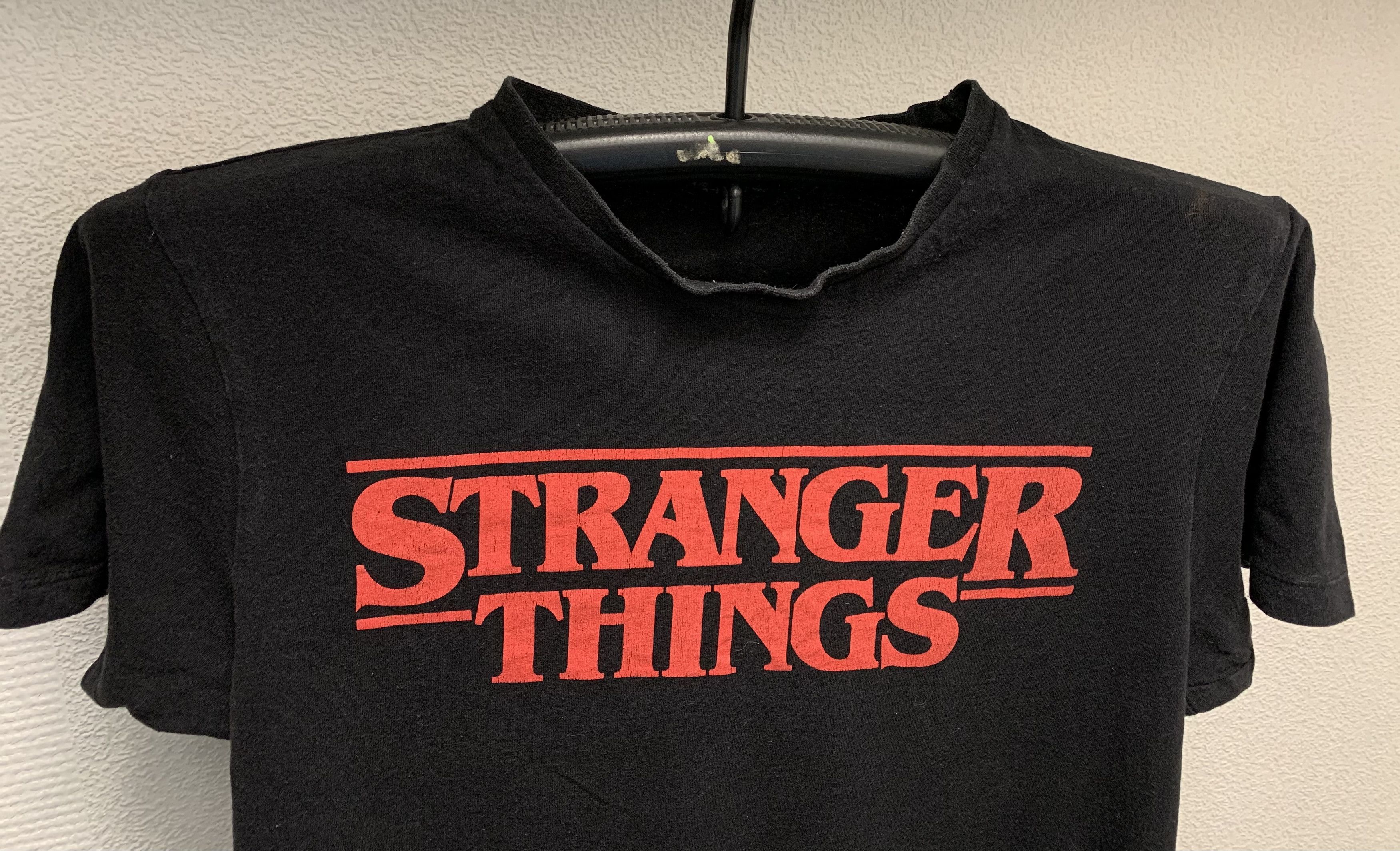 Other Stranger things big logo black t-shirt S size movie Size US S / EU 44-46 / 1 - 4 Thumbnail
