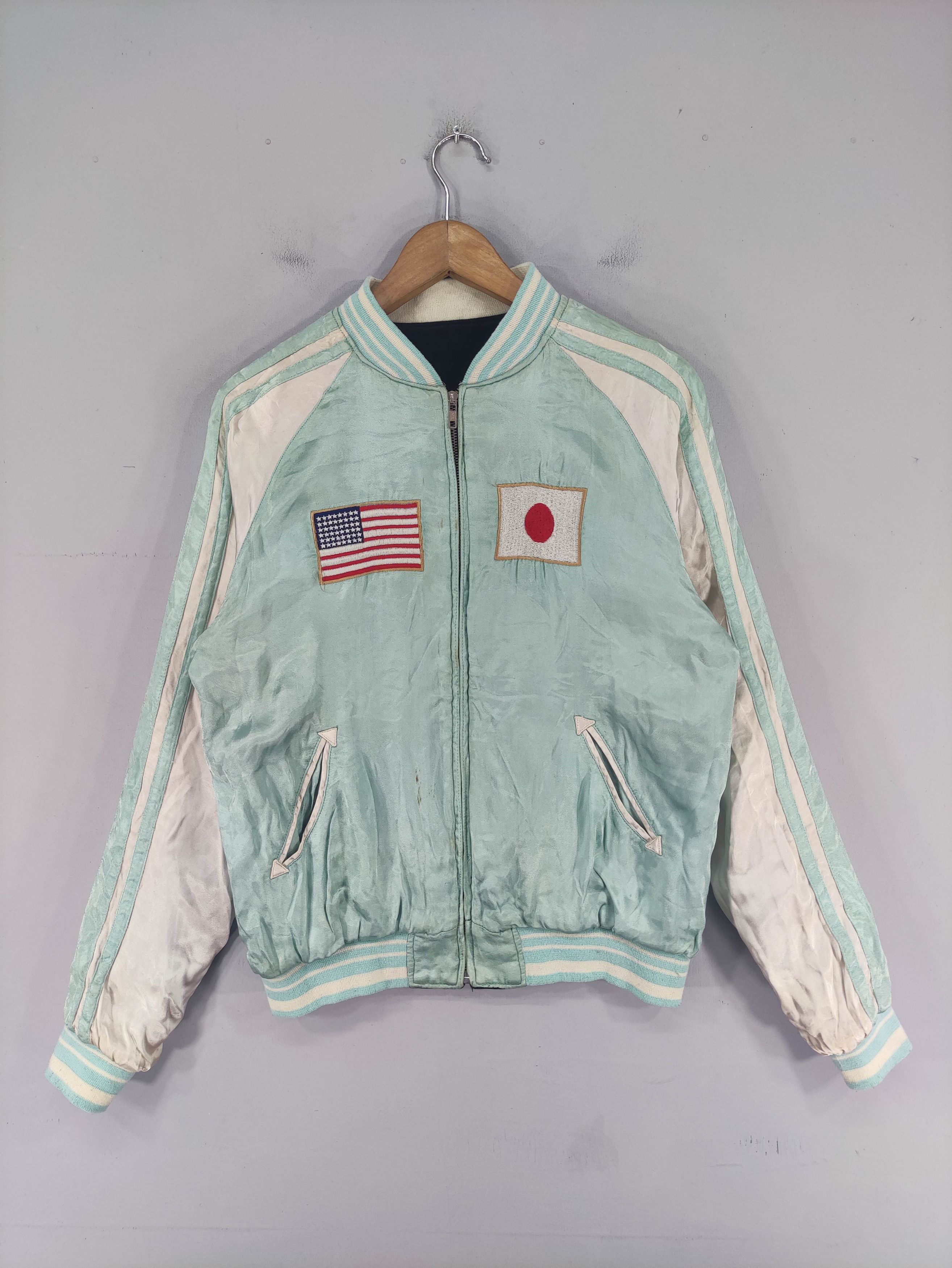 Avirex Vintage Avirex Sukajan Souvenir Velvet Reversible Jacket Size US M / EU 48-50 / 2 - 7 Thumbnail