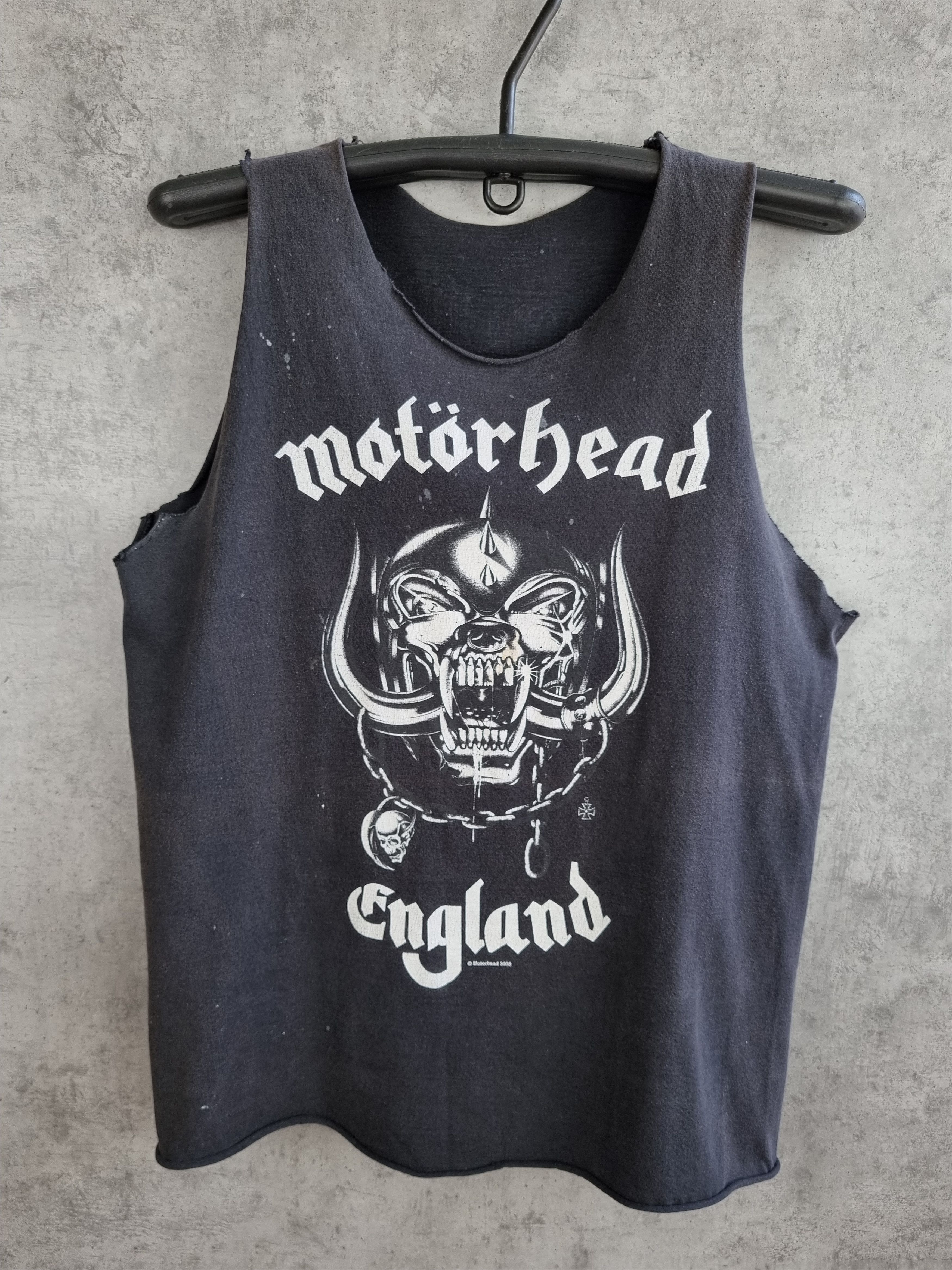 Band Tees Rare MOTORHEAD 2002 Vintage sleeveless Tee Size US M / EU 48-50 / 2 - 10 Thumbnail
