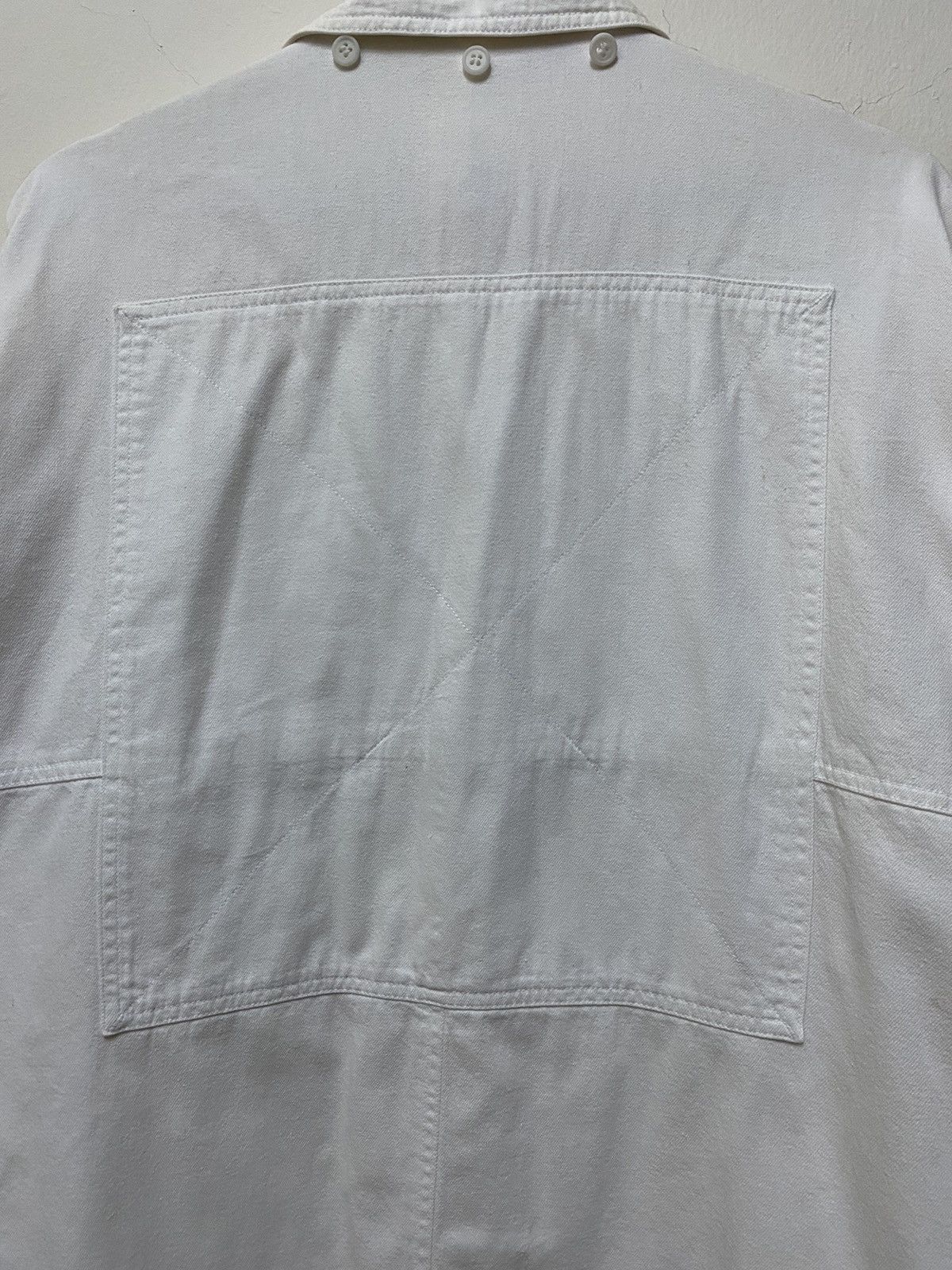 Hai Sporting Gear × Issey Miyake × Vintage VINTAGE SCOVILL BUTTON UP DENIM SHIRT BY HAI SPORTING GEAR Size US XL / EU 56 / 4 - 7 Thumbnail