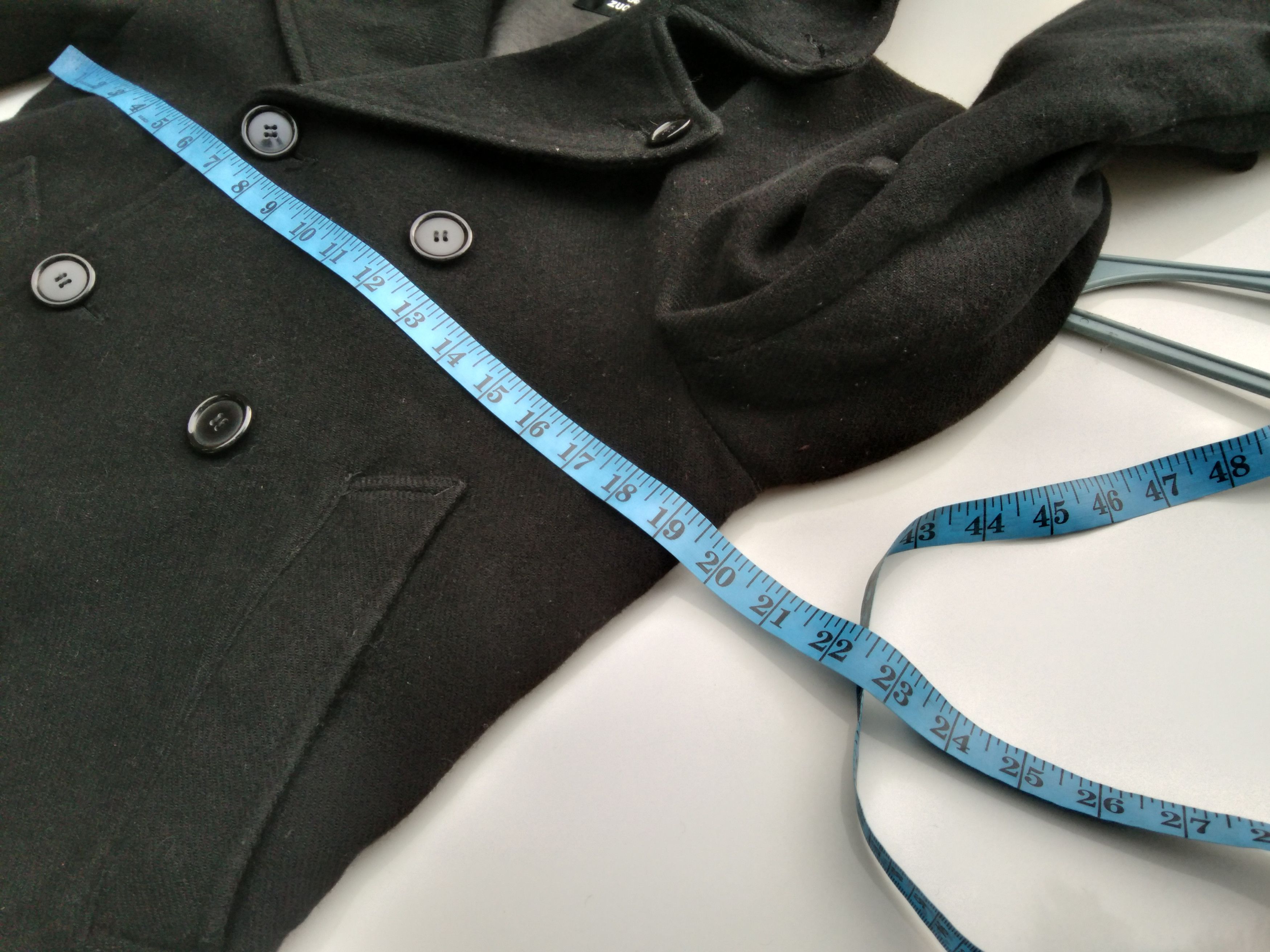 CABANE de ZUCCa × Issey Miyake CABANE DE ZUCCA DOUBLE BREAST WOOL COAT Size US S / EU 44-46 / 1 - 9 Thumbnail