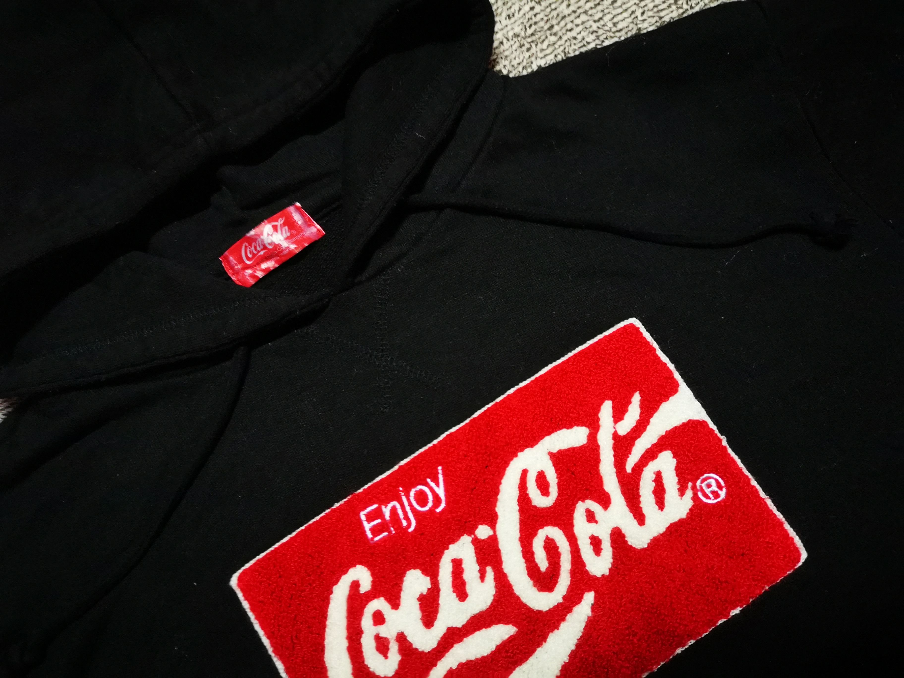 Coca Cola Vintage Coca Cola hoodie Size US L / EU 52-54 / 3 - 3 Thumbnail