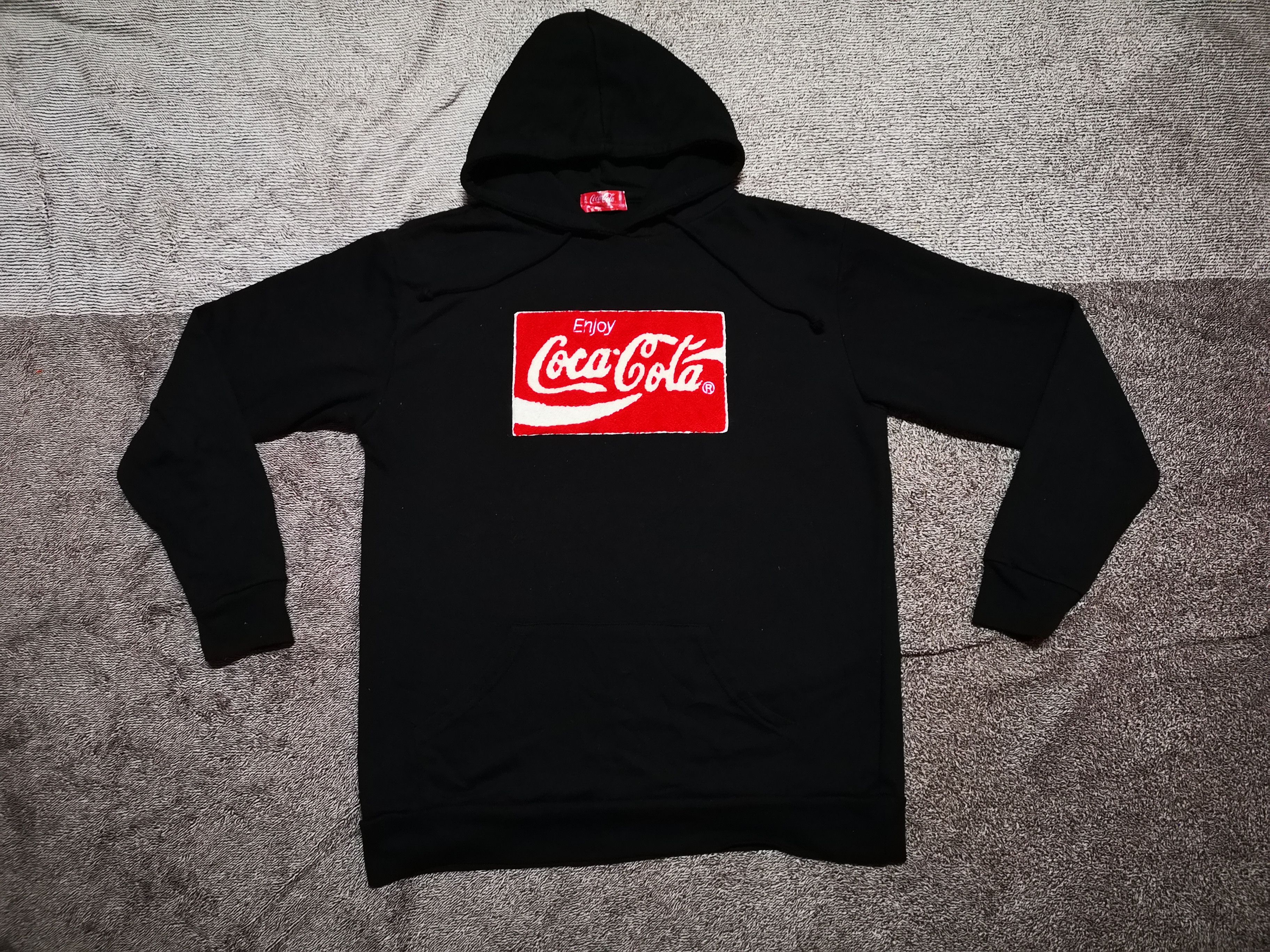 Coca Cola Vintage Coca Cola hoodie Size US L / EU 52-54 / 3 - 1 Thumbnail