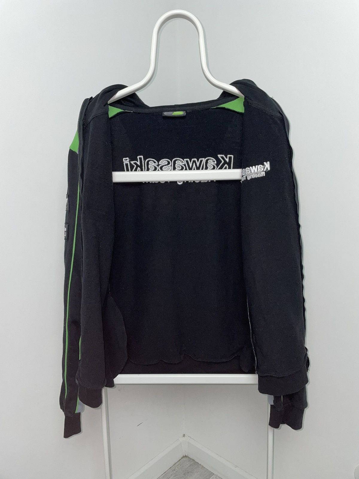 NASCAR Kawasaki jacket’s hoodie Japanes brand Moro racing Size US L / EU 52-54 / 3 - 8 Thumbnail