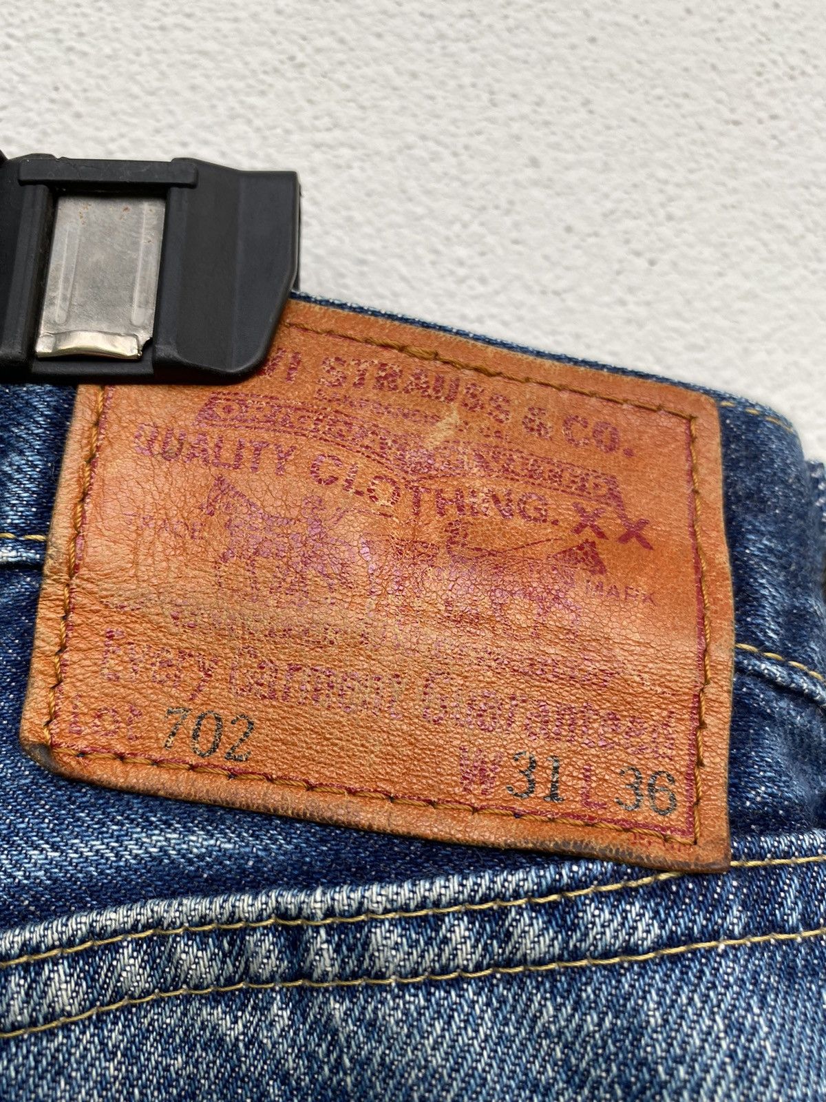 Levi's 🔥Vintage 80s Levi’s Distress Denime Size US 30 / EU 46 - 18 Thumbnail
