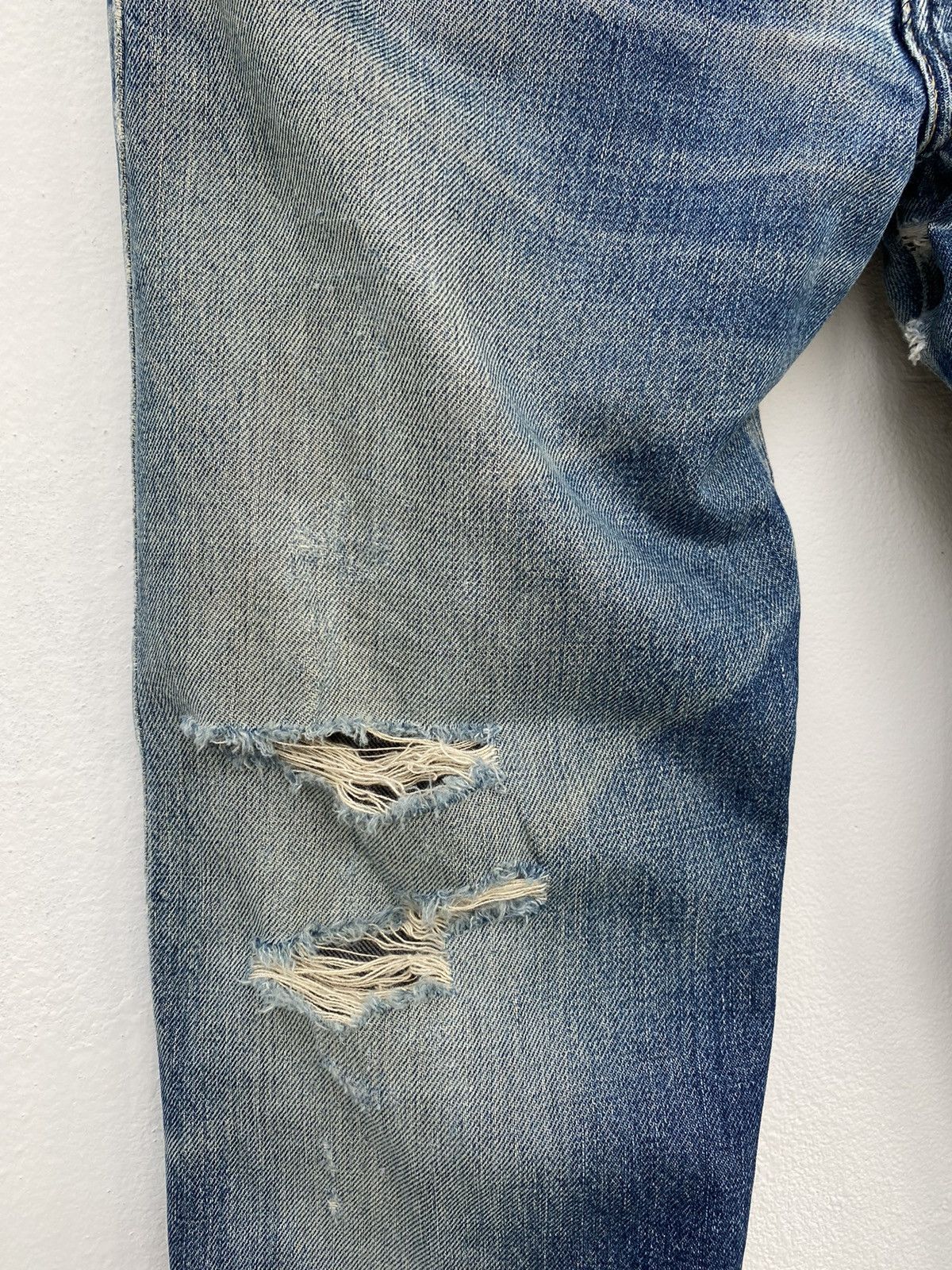 Levi's 🔥Vintage 80s Levi’s Distress Denime Size US 30 / EU 46 - 7 Thumbnail