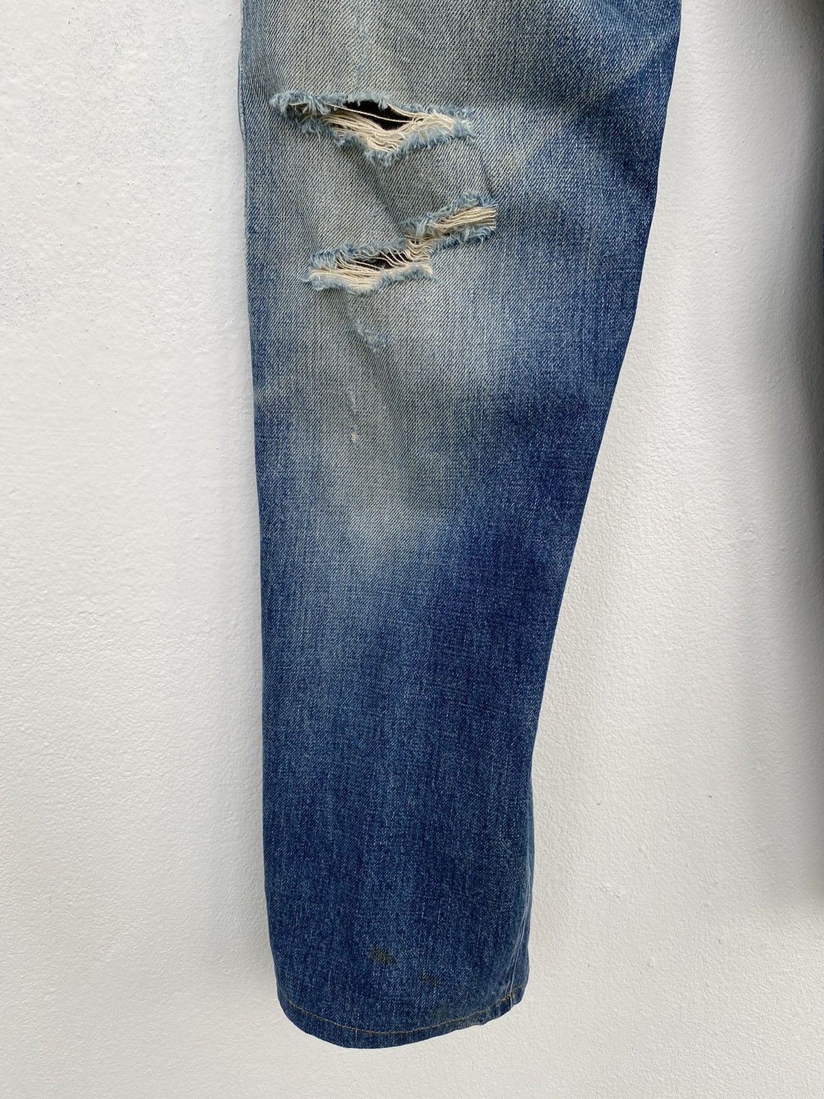 Levi's 🔥Vintage 80s Levi’s Distress Denime Size US 30 / EU 46 - 9 Thumbnail
