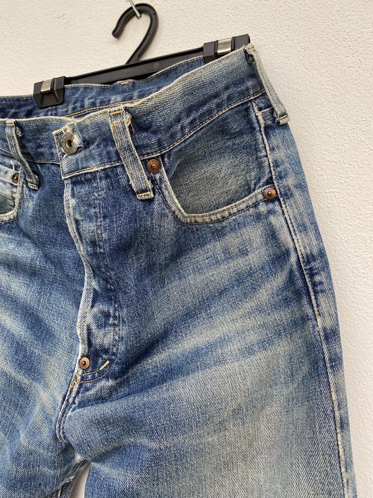 Levi's 🔥Vintage 80s Levi’s Distress Denime Size US 30 / EU 46 - 4 Thumbnail