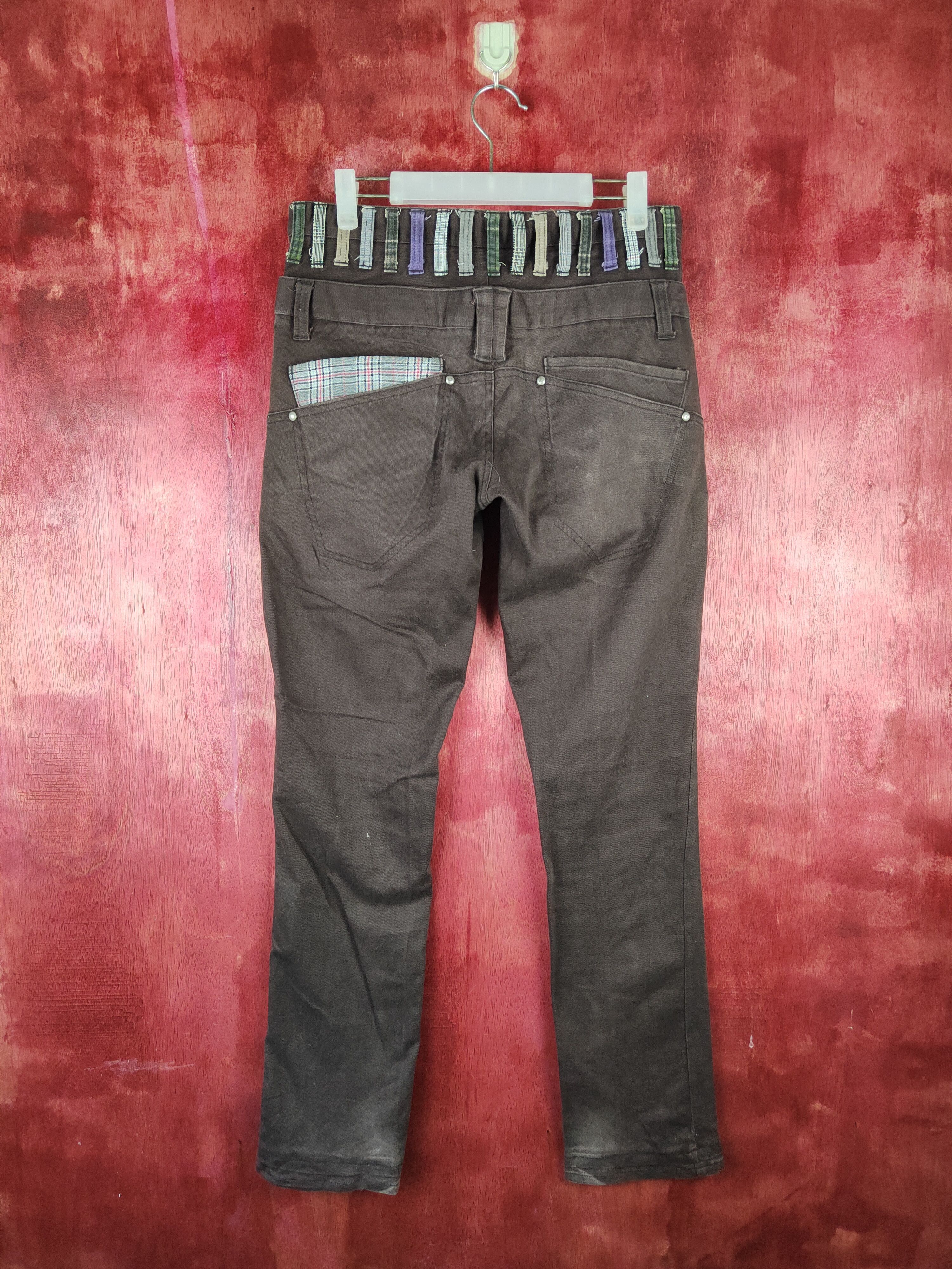 If Six Was Nine DL Many Dope punk 2 face double waist cargo Pants #S657 Size US 31 - 7 Thumbnail