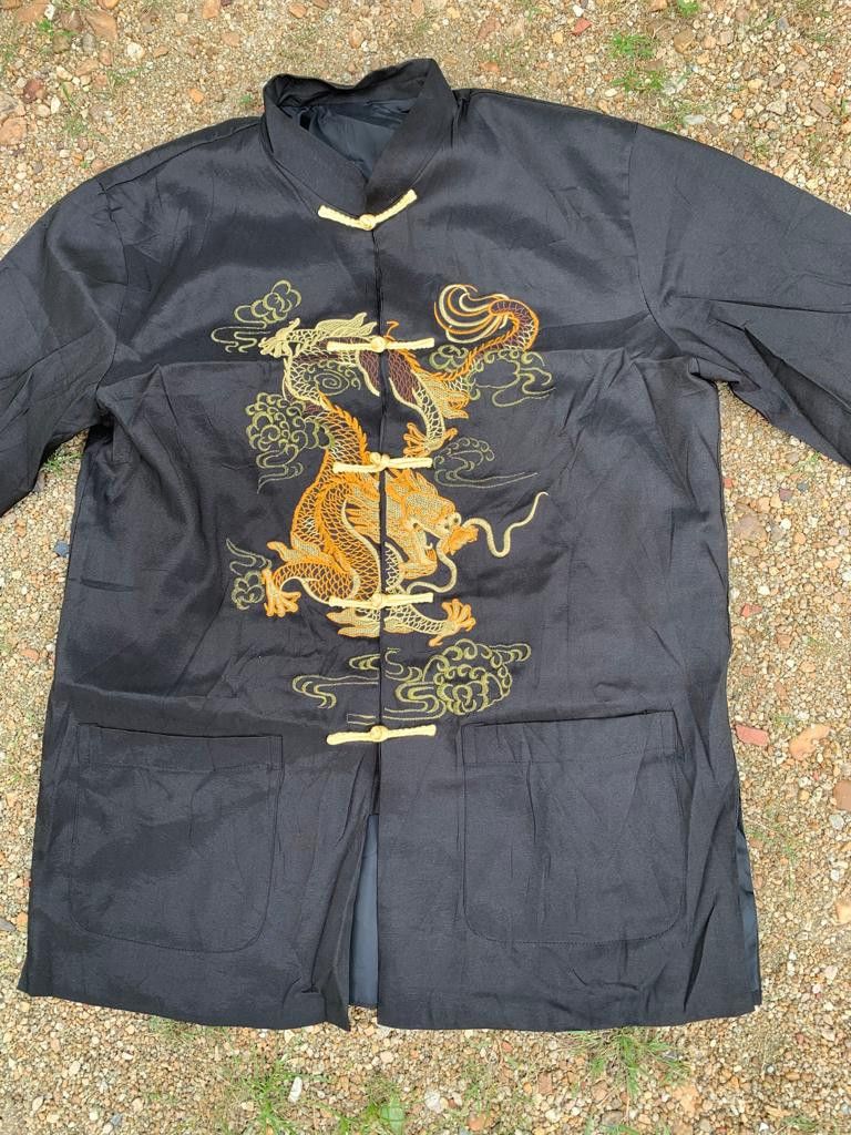 Japanese Brand × Vintage Japanese Traditional Dragon Shirt Size US M / EU 48-50 / 2 - 5 Thumbnail