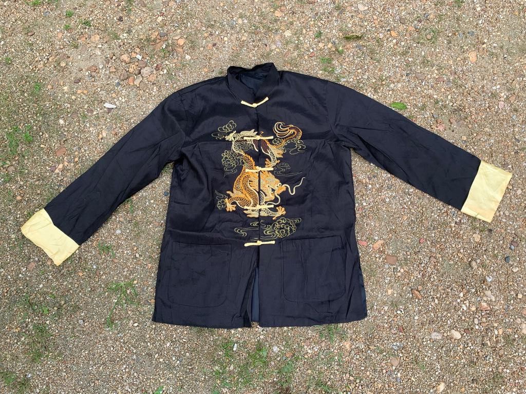Japanese Brand × Vintage Japanese Traditional Dragon Shirt Size US M / EU 48-50 / 2 - 3 Thumbnail