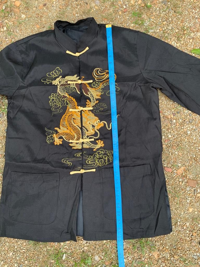 Japanese Brand × Vintage Japanese Traditional Dragon Shirt Size US M / EU 48-50 / 2 - 10 Thumbnail